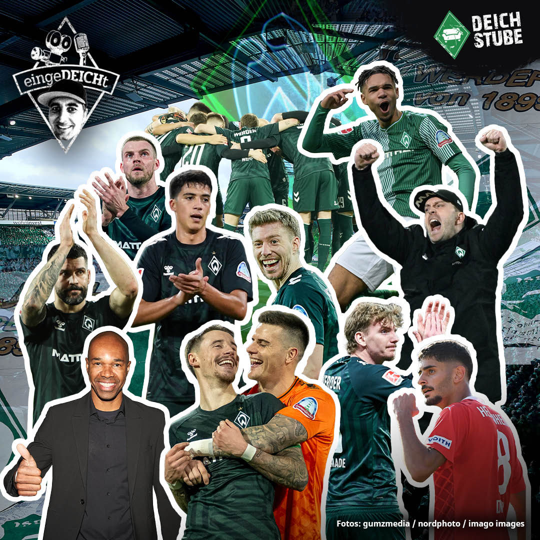 Werder Bremen darf von Europa träumen und die große Diskussion um Marvin Ducksch! | eingeDEICHt 37 mit SVW-Legende Naldo