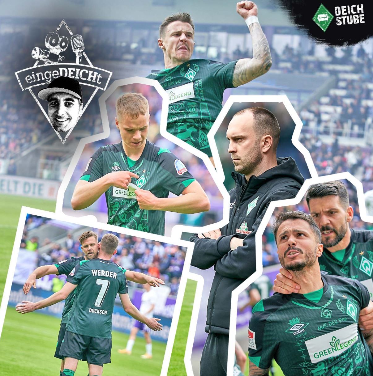 Werder Bremen on(e) point: Das Aufstiegsfinale, Nervenflattern und Party-Lust! | eingeDEICHt Folge 8