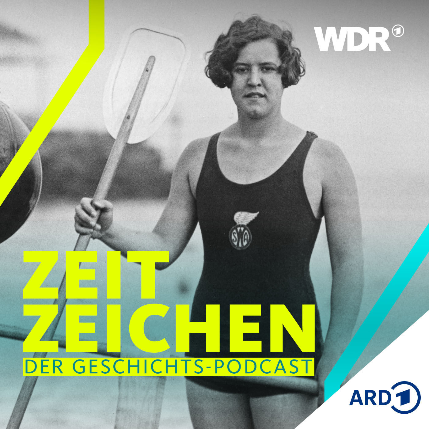Widerstand im Wasser: Gertrude Ederle durchquert den Ärmelkanal