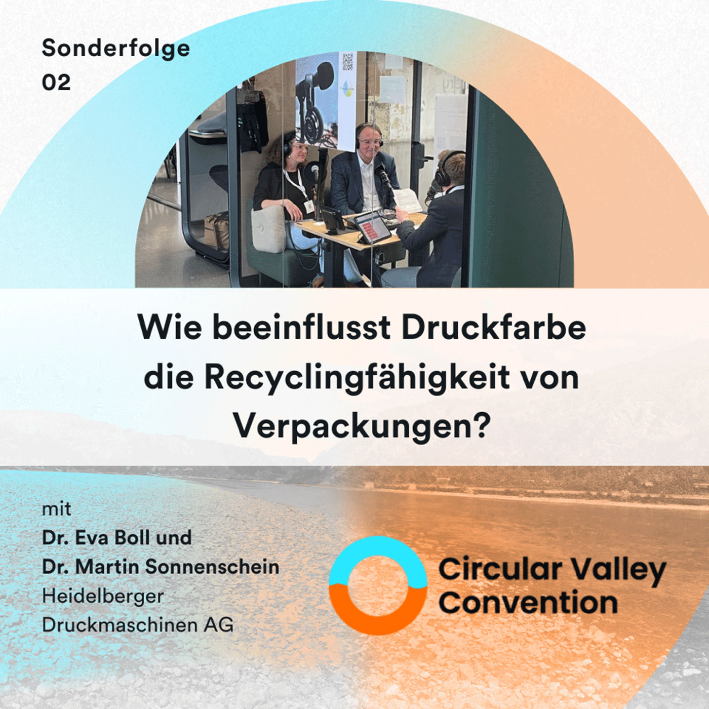 Wie beeinflusst Druckfarbe die Recyclingfähigkeit von Verpackungen? – Dr. Eva Boll und Dr. Martin Sonnenschein auf der Circular Valley Convention 2025 über zirkuläre Drucktechnologien für die Verpackung der Zukunft