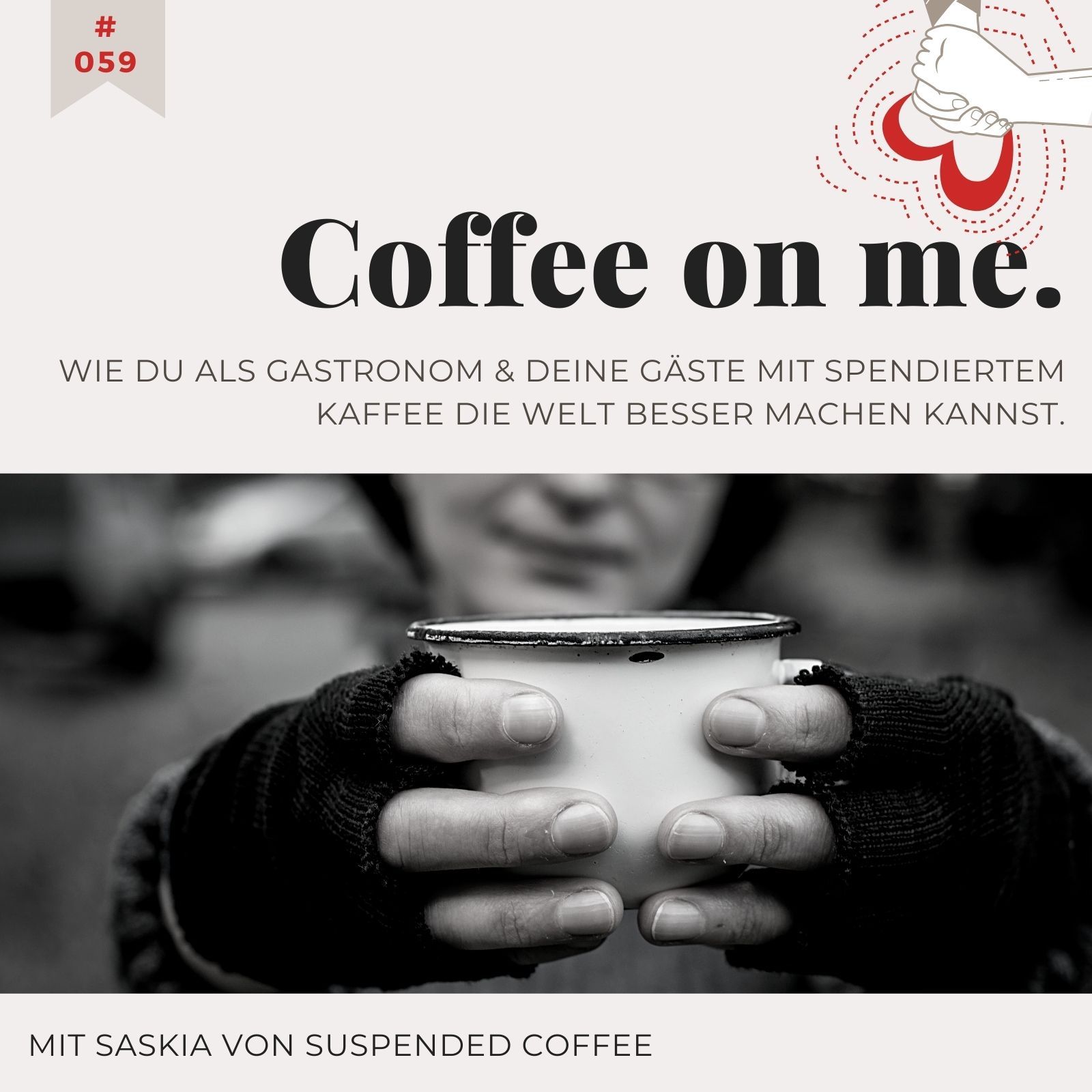 Wie du als Gastronom mit deinen Gästen dank Suspended Coffee die Welt ein Stück besser machst