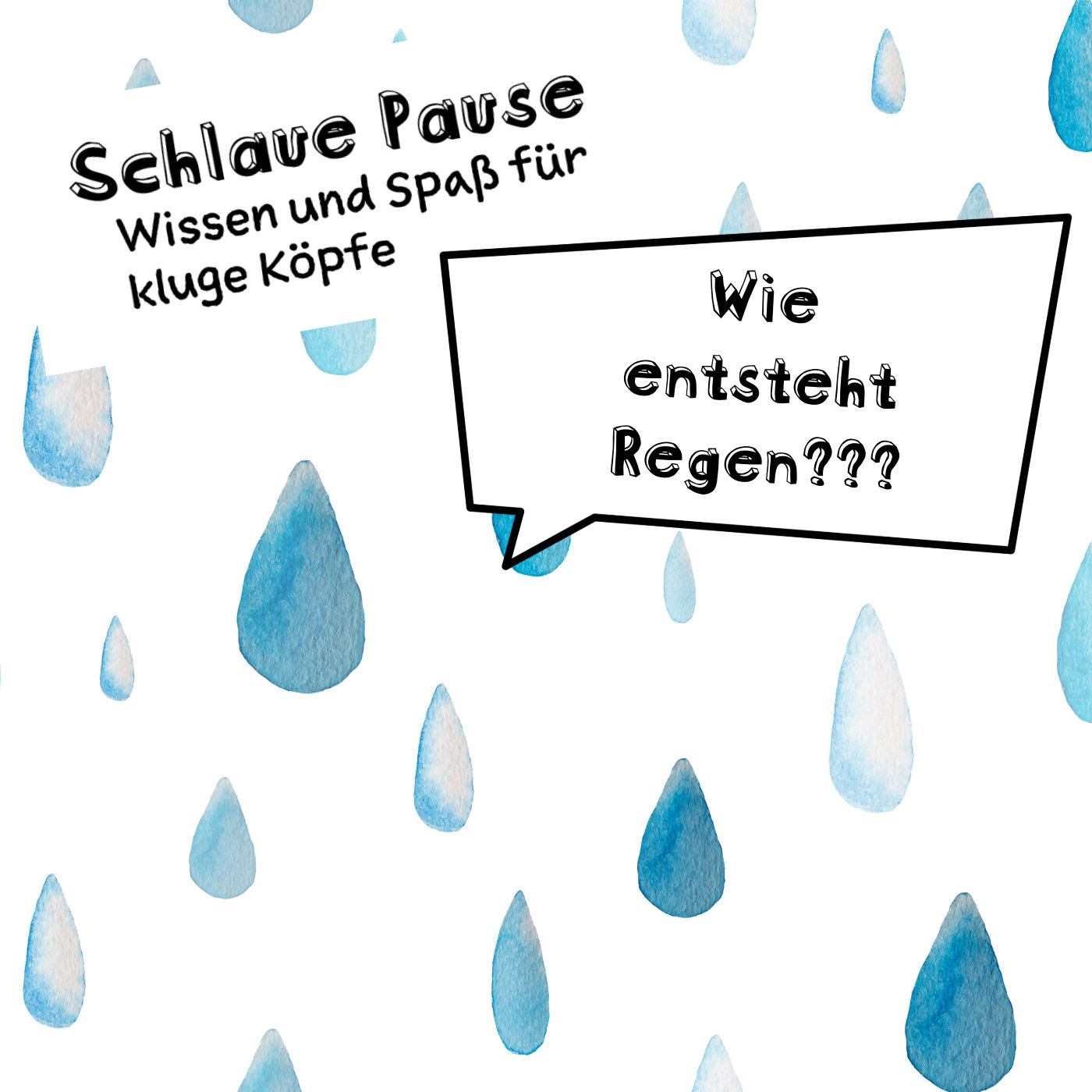Wie entsteht Regen?