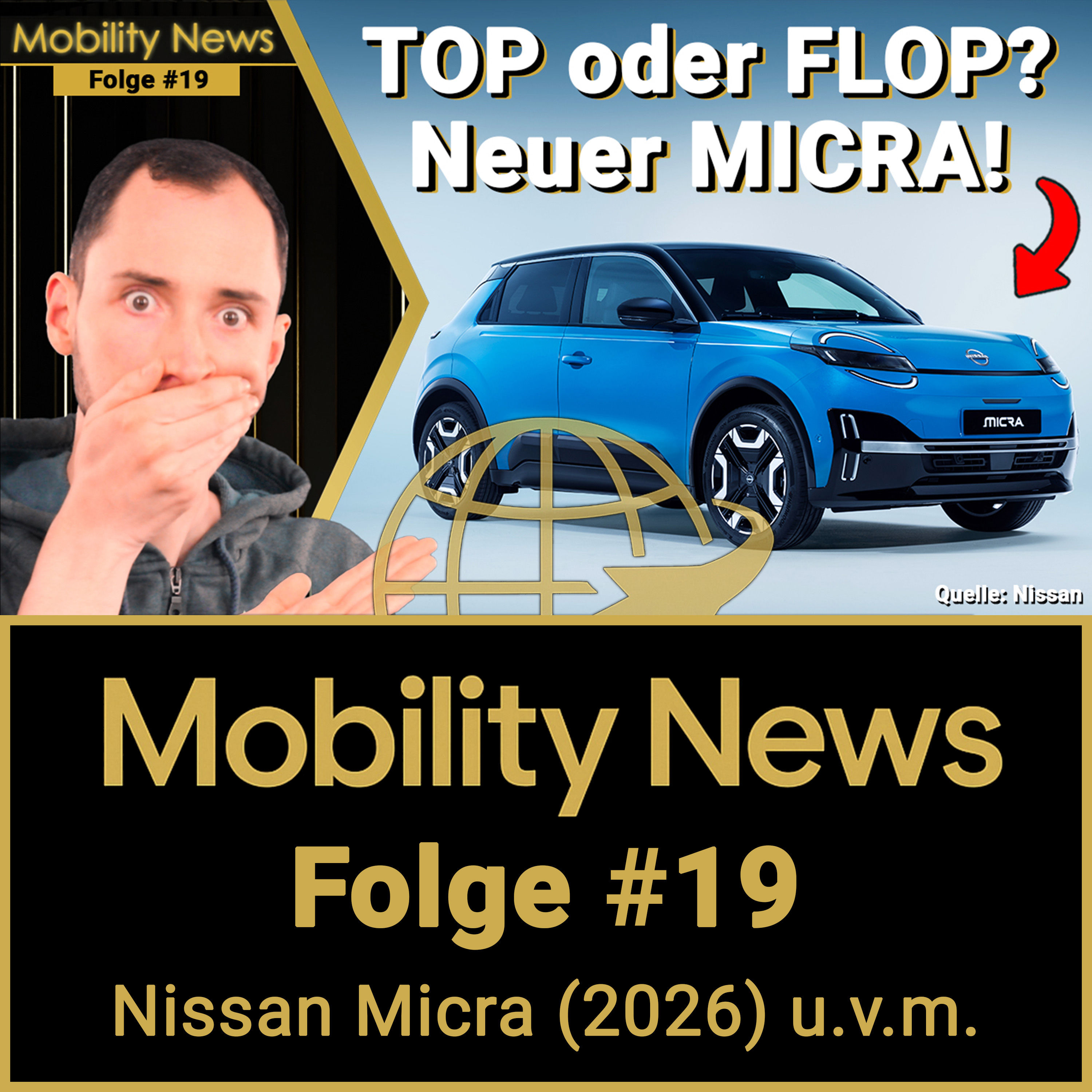 Wie geht DAS?! Warum der NEUE Nissan Micra (2026) nicht nur Freunde haben wird! | Mobility News #19