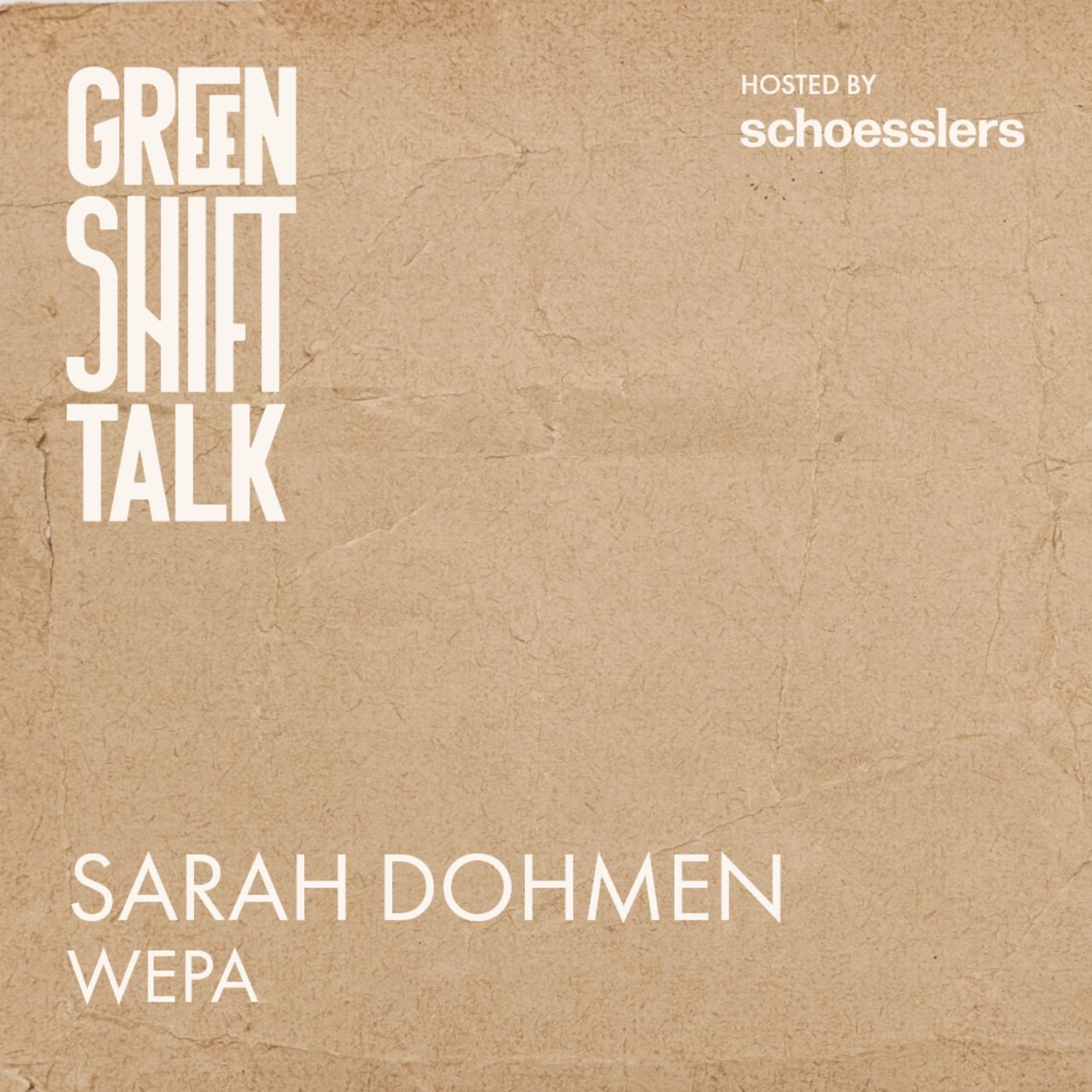 Wie gestaltet man Wegwerfprodukte nachhaltig, Sarah Dohmen?