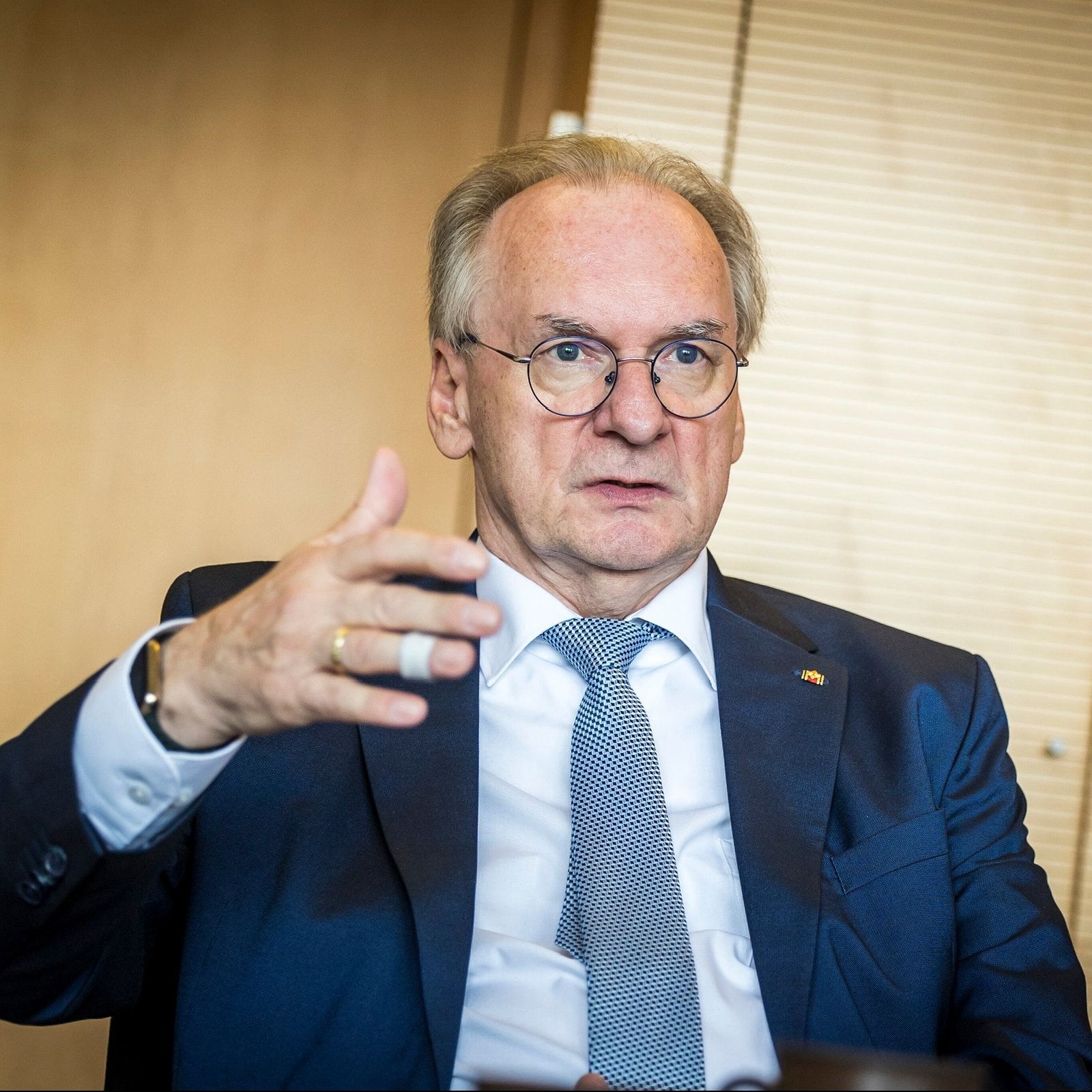 Wie Haseloff auf das Wahljahr in Sachsen-Anhalt blickt