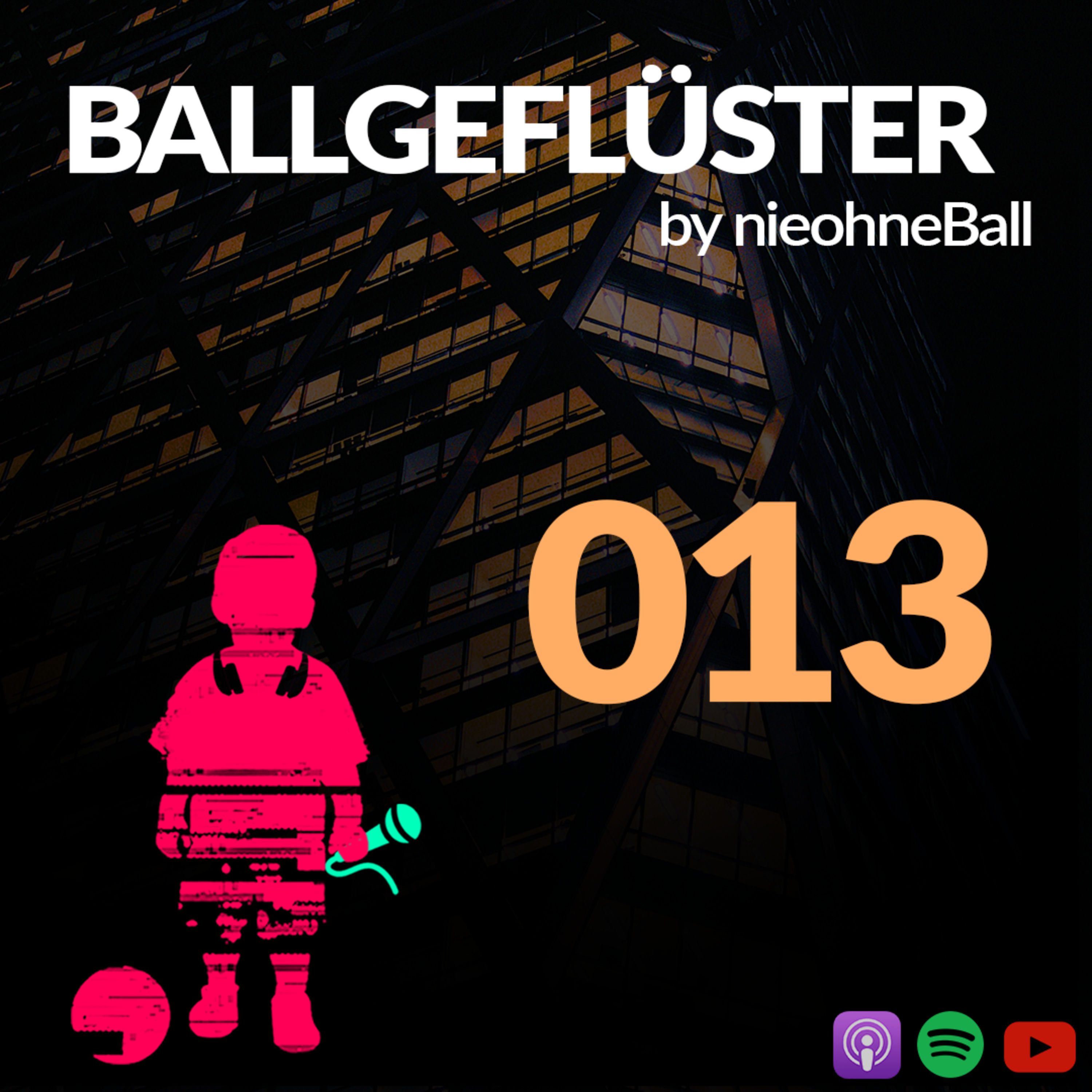 "Wie lahm sind eigentlich Tiere im Vereinslogo?" 😁 | Ballgeflüster 013