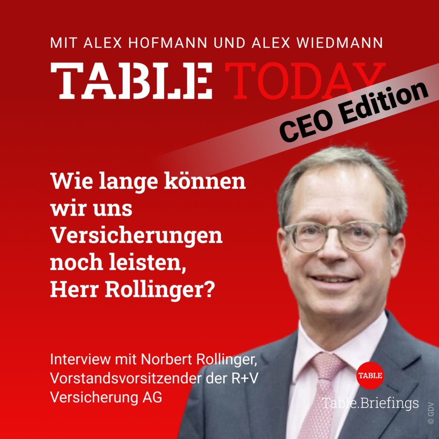 Wie lange können wir uns Versicherungen noch leisten, Herr Rollinger?