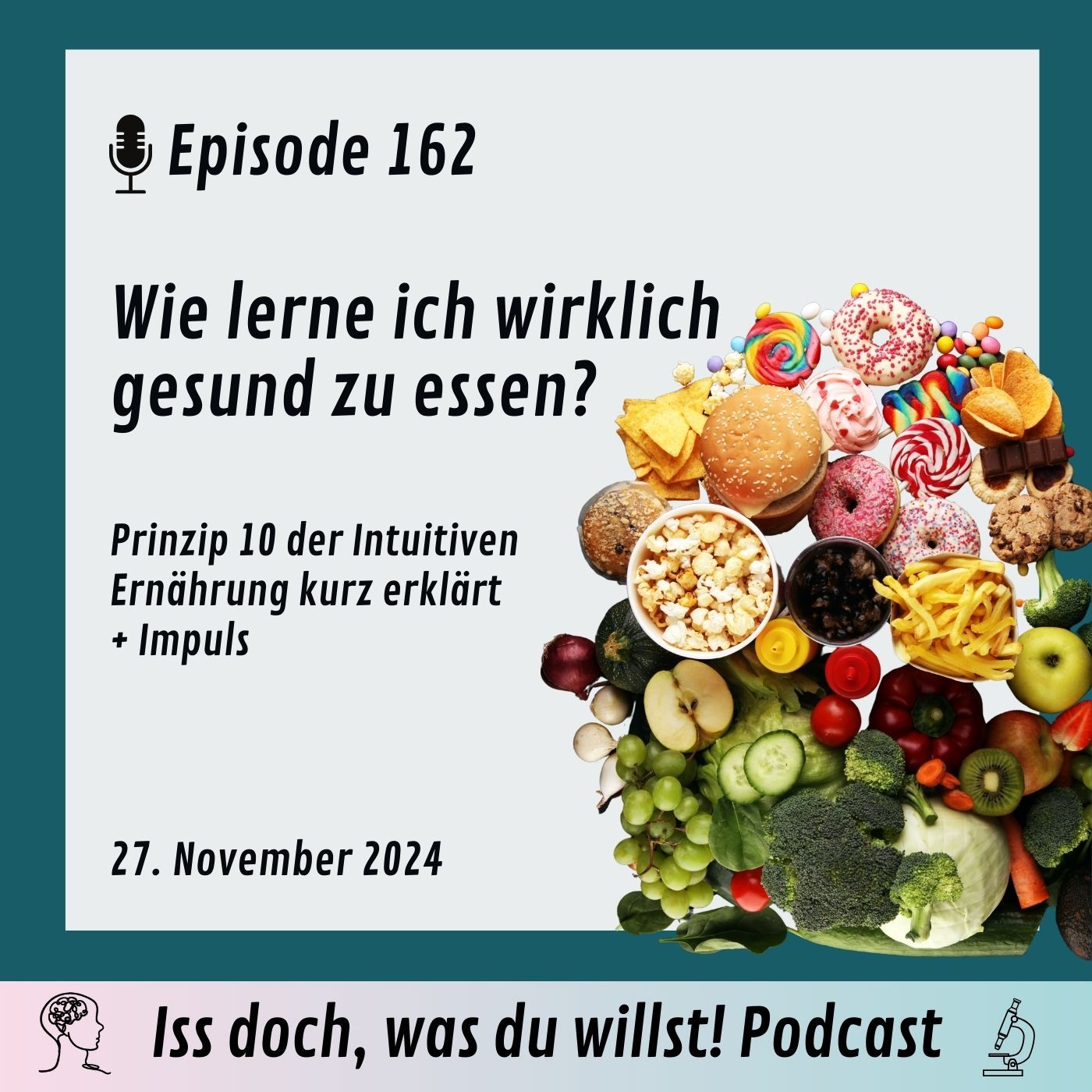Wie lerne ich wirklich gesund zu essen?