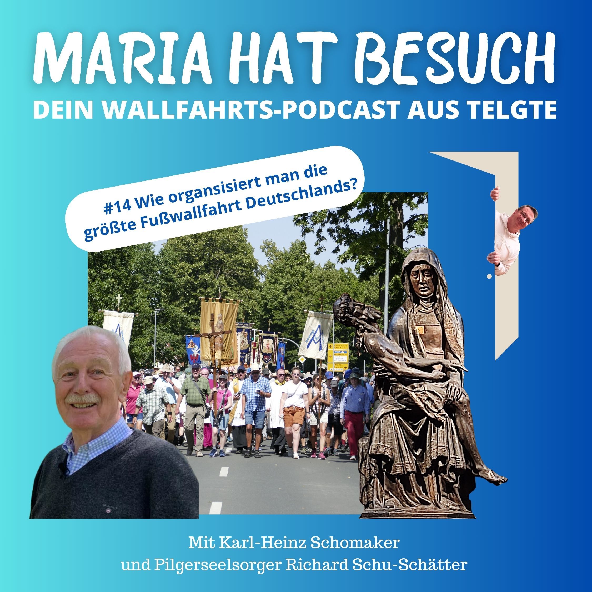 Wie organisiert man die größte Fußwallfahrt Deutschlands? -Karl-Heinz-Schomaker mhb014