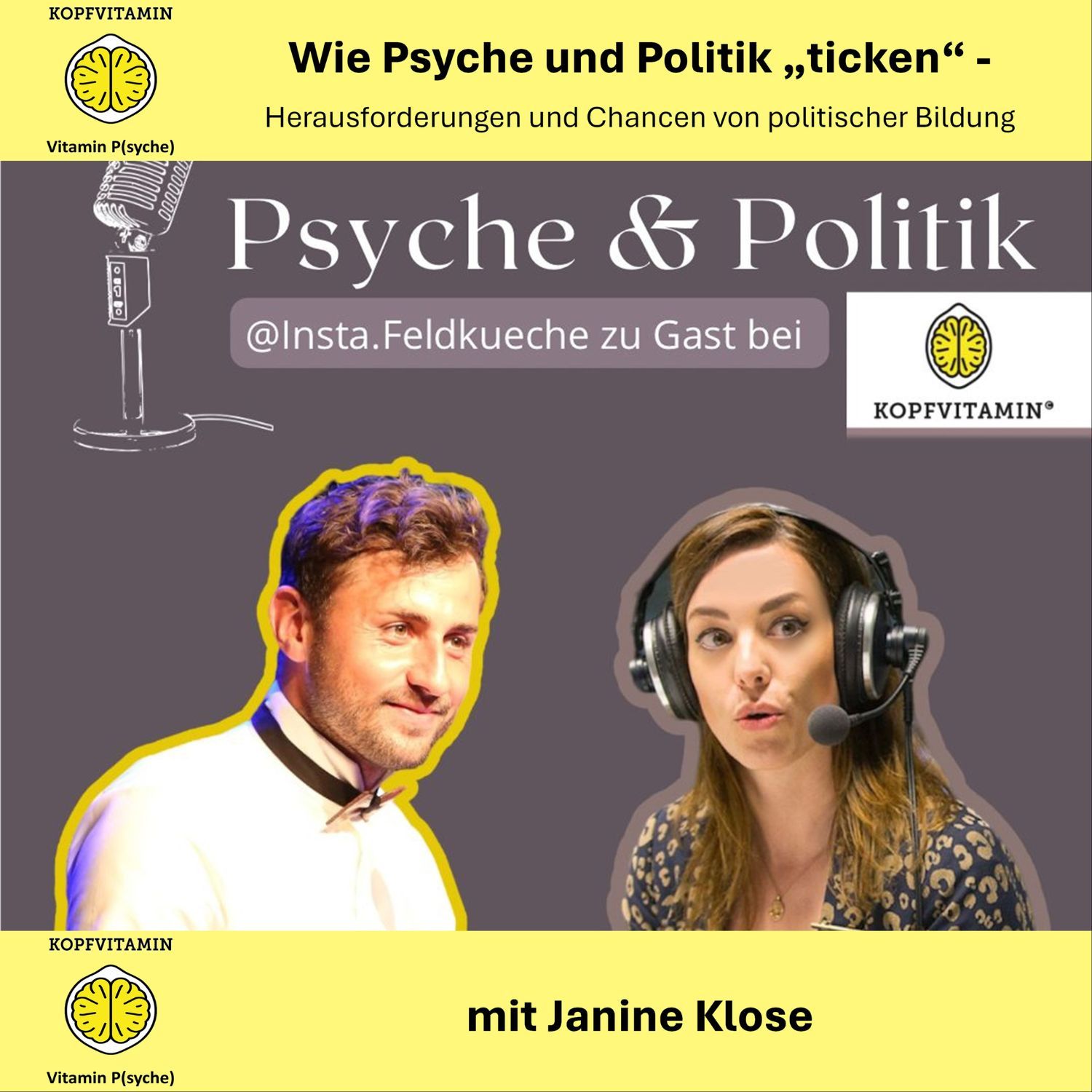 Wie Psyche und Politik "ticken" - Herausforderung und Chancen von politischer Bildung