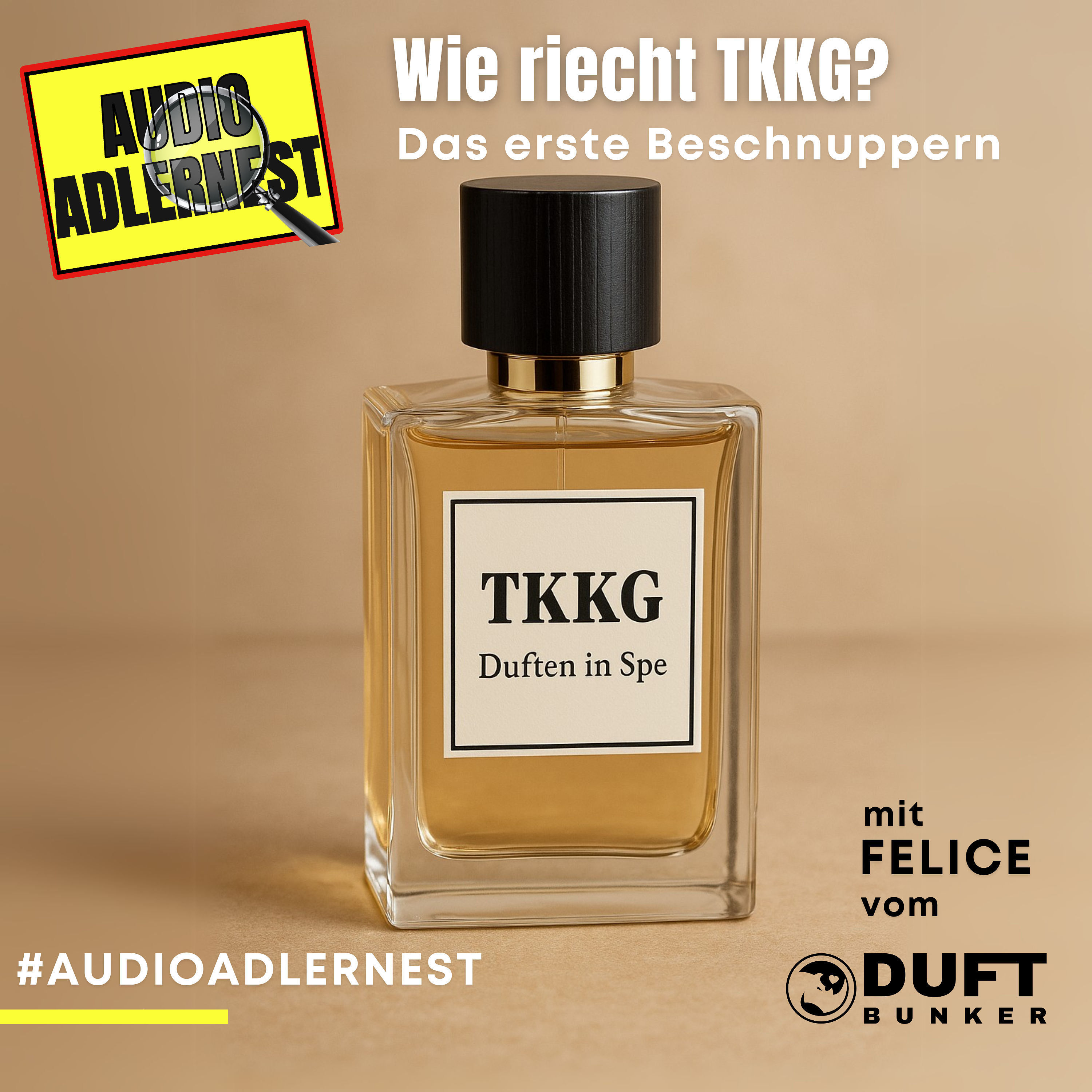 Wie riecht TKKG - Das erste Beschnuppern - mit Felice vom Duftbunker - Audio Adlernest (#065)