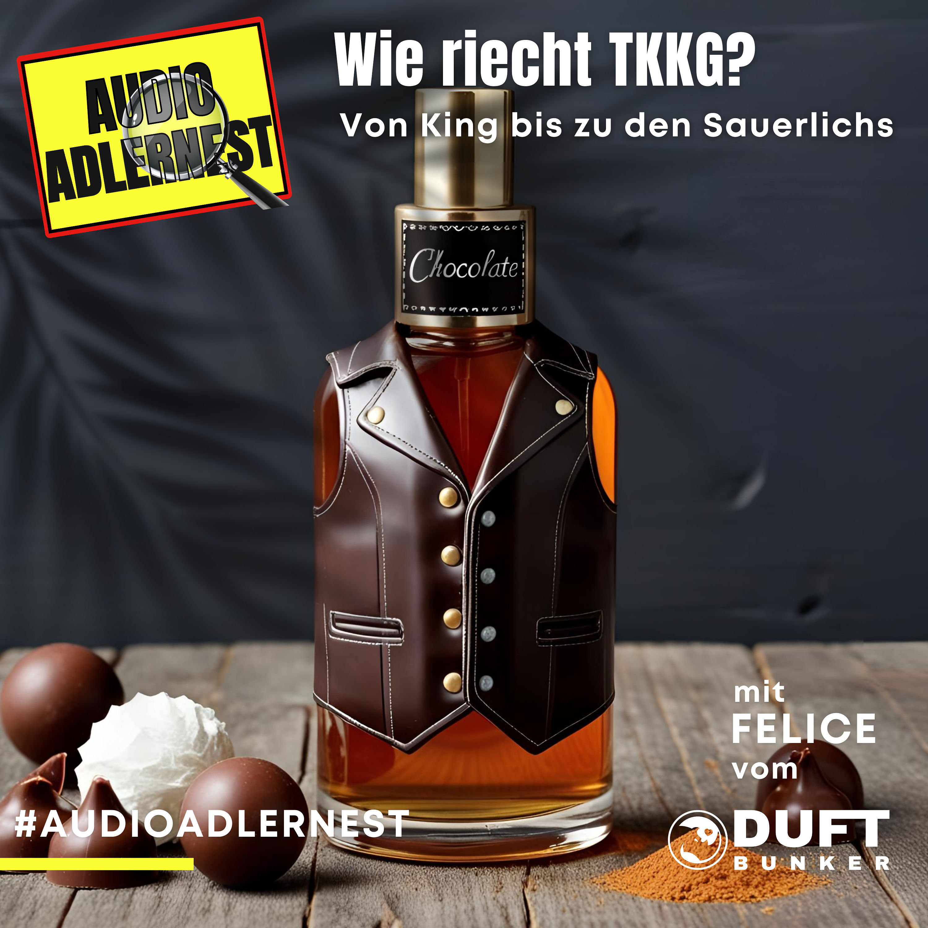 Wie riecht TKKG - Von King bis zu den Sauerlichs - mit Felice vom Duftbunker - Audio Adlernest (#066)