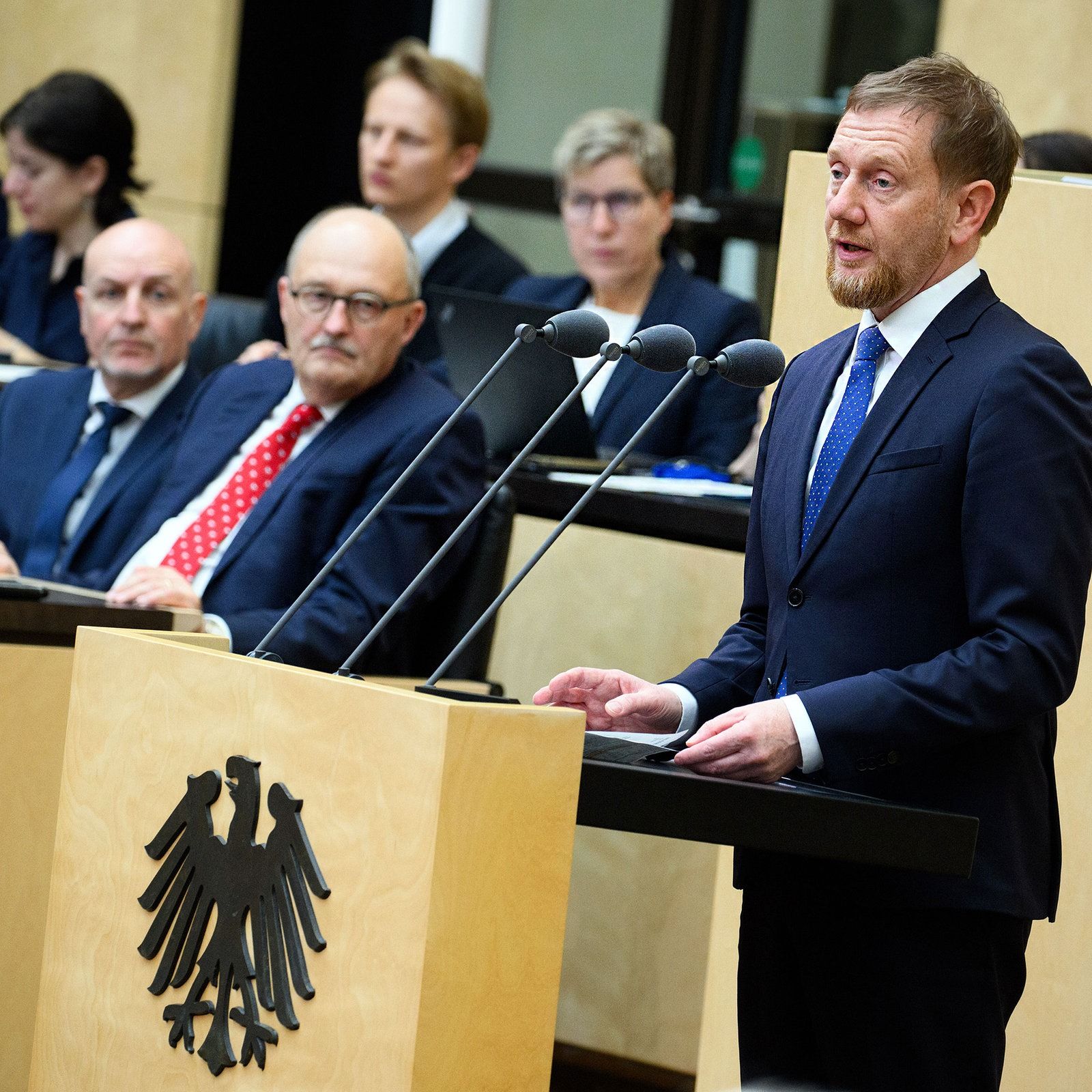 Wie Sachsens Parteien in Berlin zusammenarbeiten