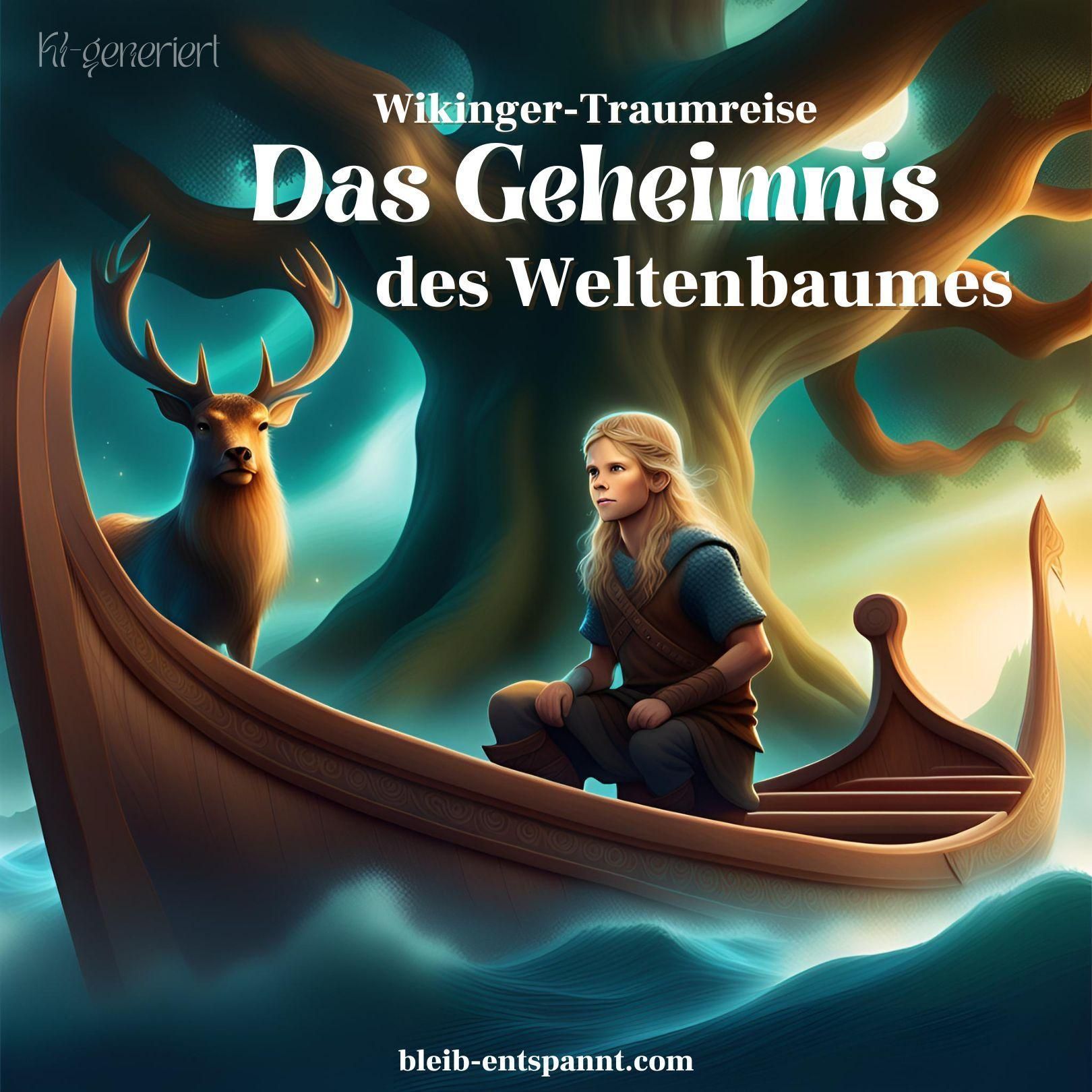 Wikinger Traumreise für Kinder, Jugendliche & Erwachsene - Das Geheimnis des Weltenbaums - Geschichte über Wikinger