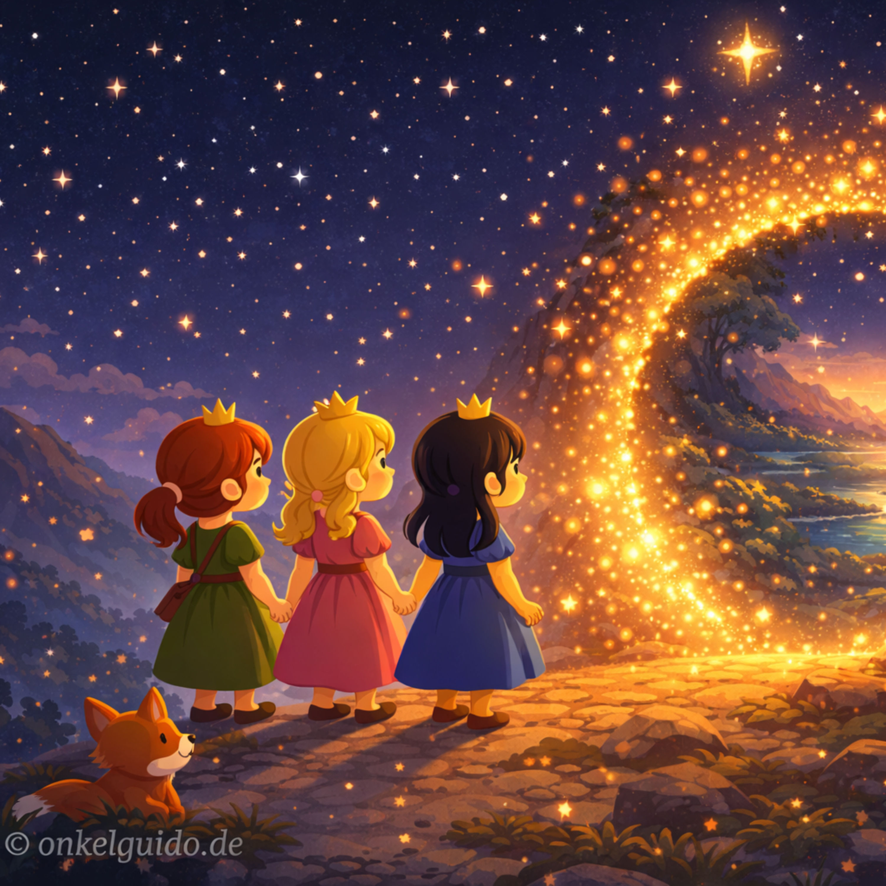 Wilde Prinzessinnen & das Sternentor | „Gute Nacht“-Geschichte”