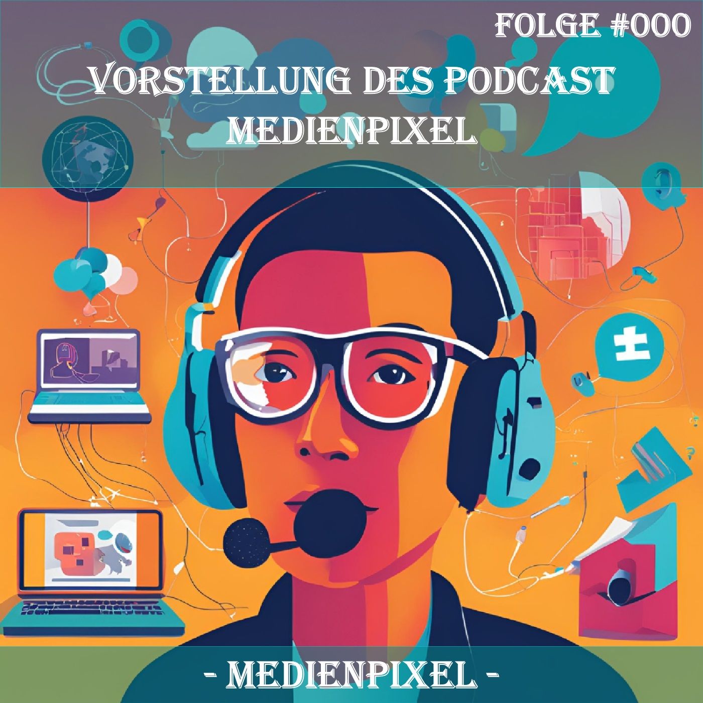Willkommen beim Podcast Medienpixel - Etwas über mich und dem Podcast - Folge #000