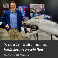 Wingcopter: Der Tech Pioneer 2020 erobert den globalen Luftraum