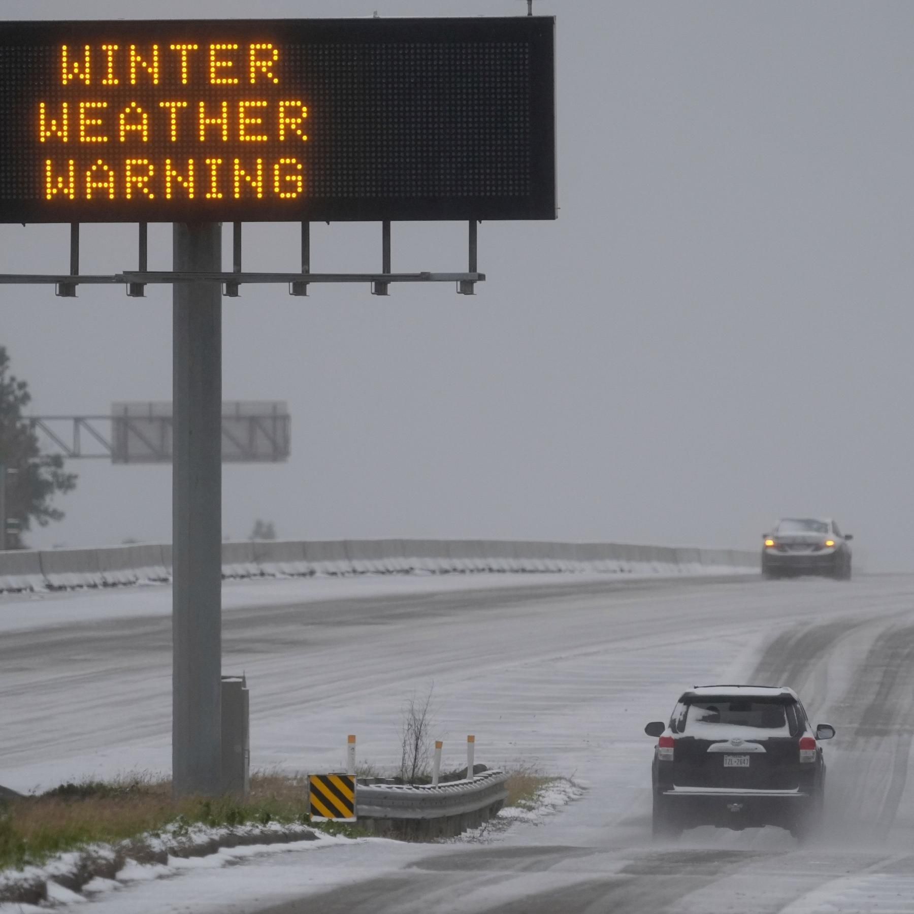 Wintersturm in den USA: Zehntausende ohne Strom