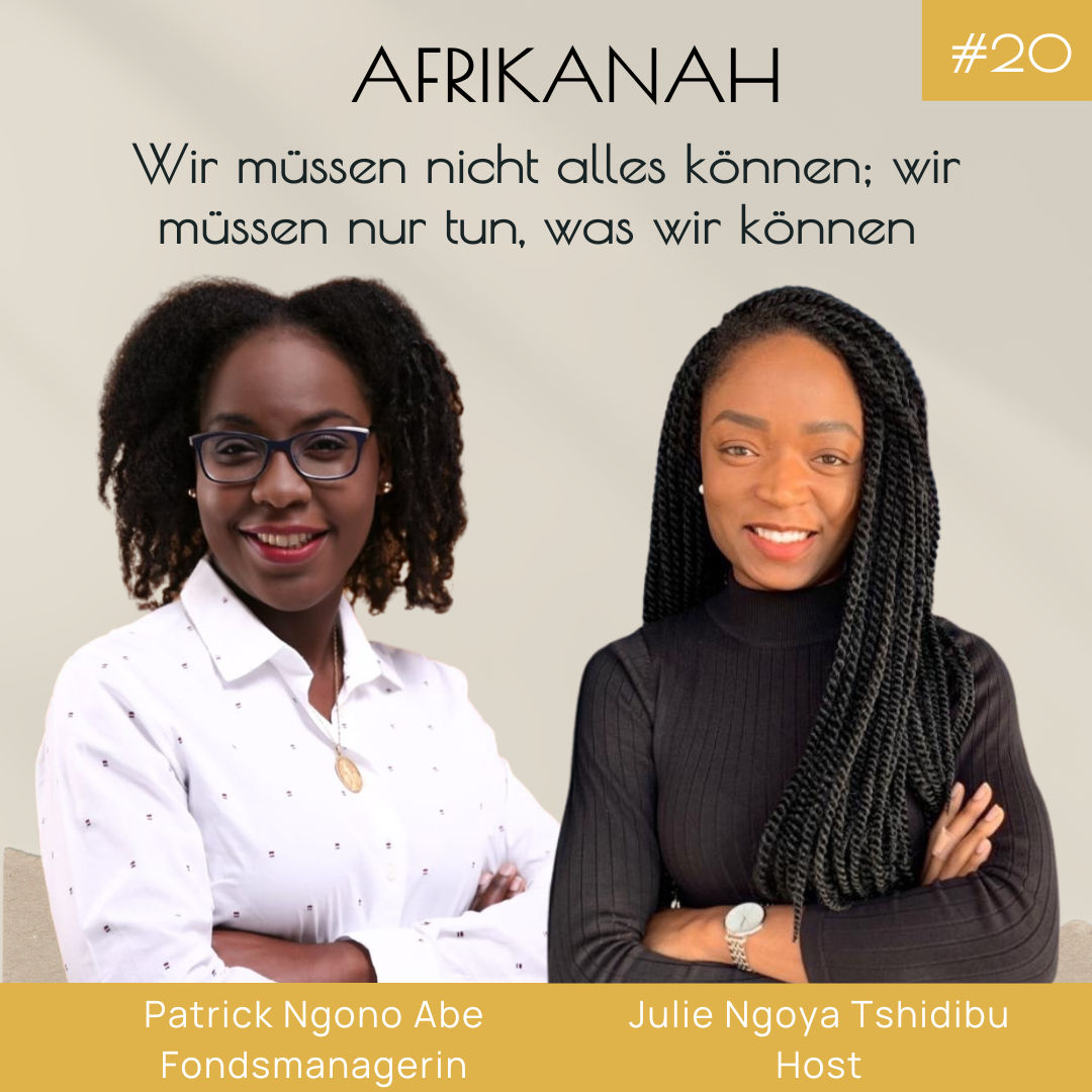 Wir müssen nicht alles können; wir müssen nur tun, was wir können; mit Patrick Ngono Abe