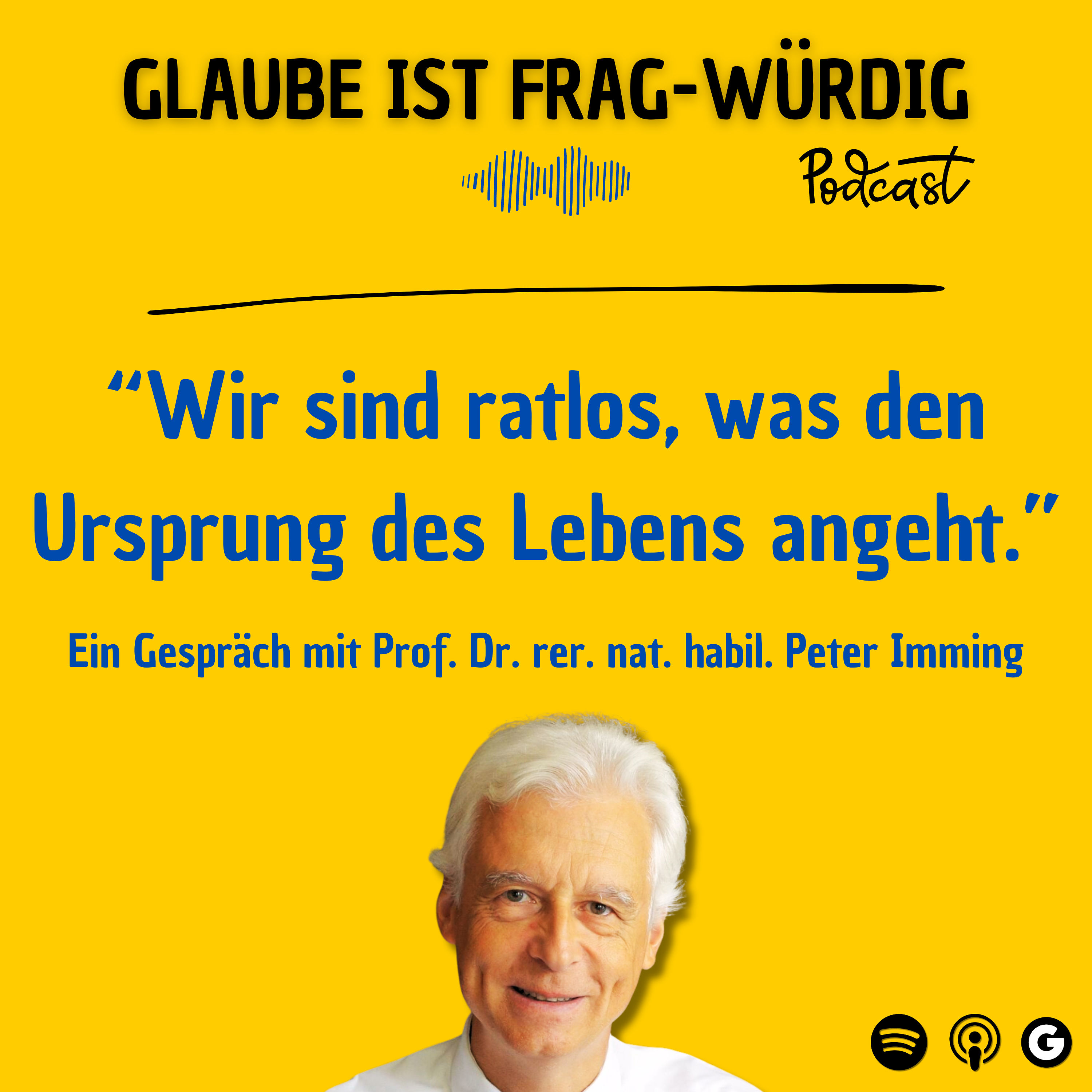 "Wir sind ratlos, was den Ursprung des Lebens angeht." - Ein Gespräch mit Prof. Dr. rer. nat. habil. Peter Imming (MLU)