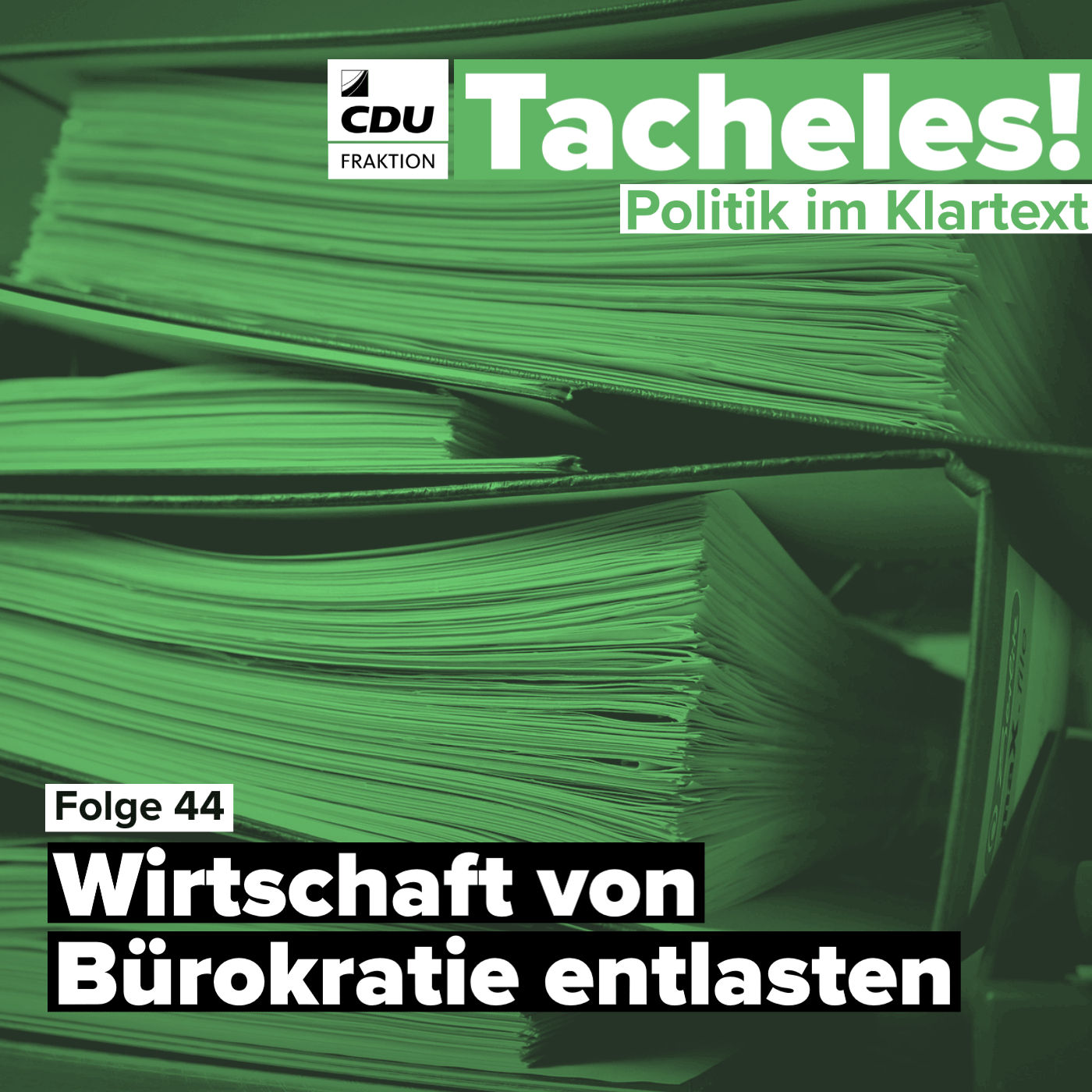 Wirtschaft von Bürokratie entlasten