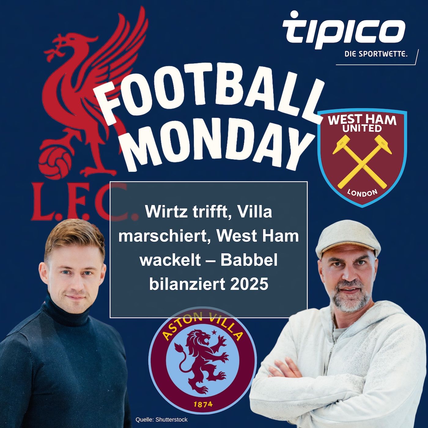 Wirtz trifft, Villa marschiert, West Ham wackelt – Babbel bilanziert 2025