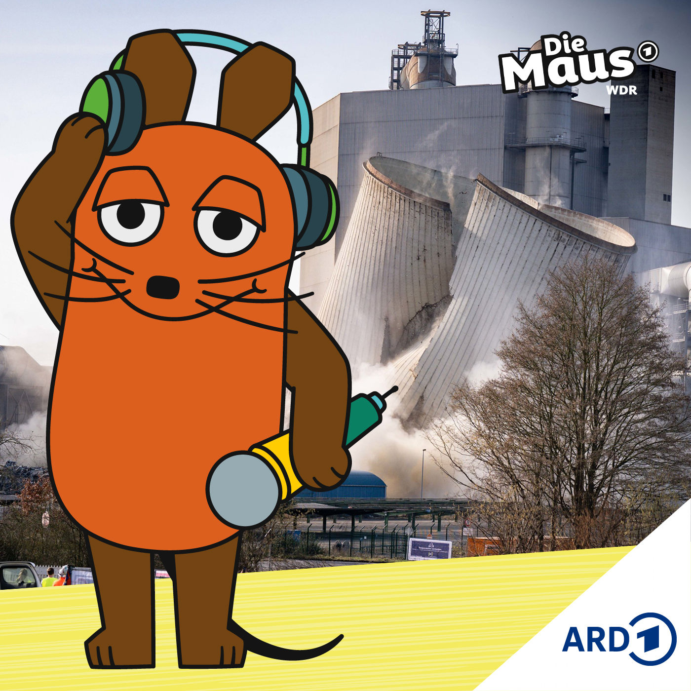 Wumms! Weg ist der Turm