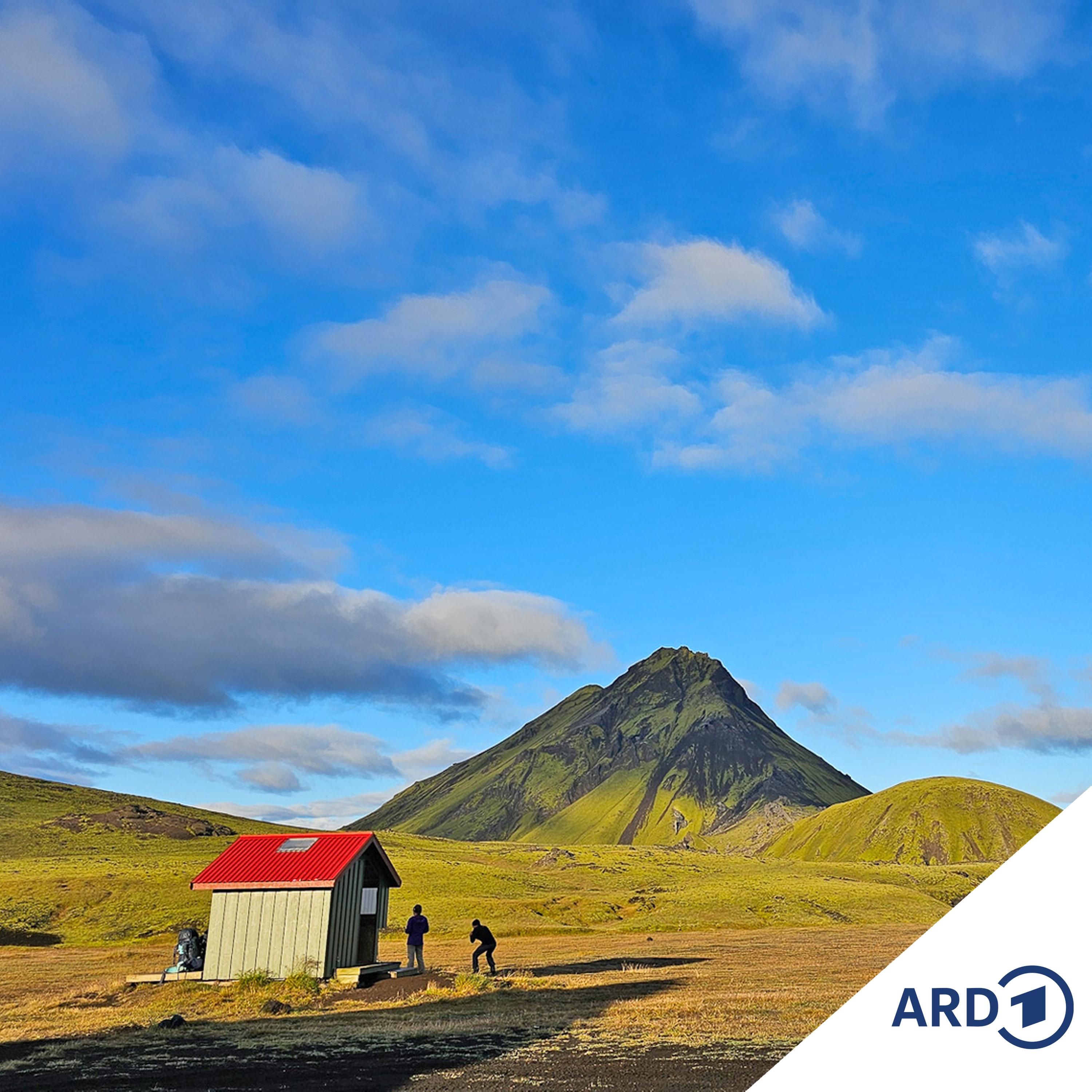 Wunderbares Wandern auf Island