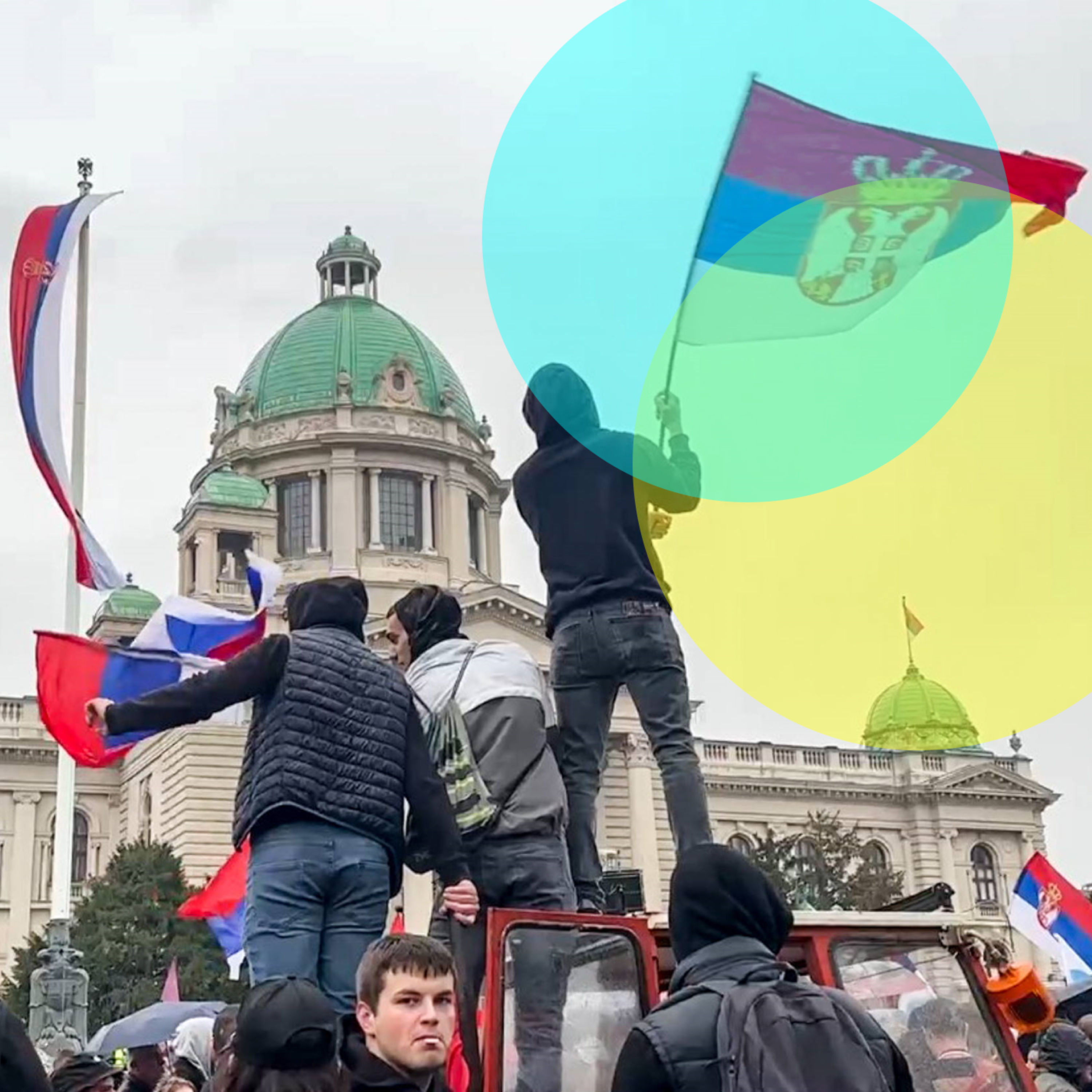 Wut auf Vučić – Proteste für ein besseres Serbien