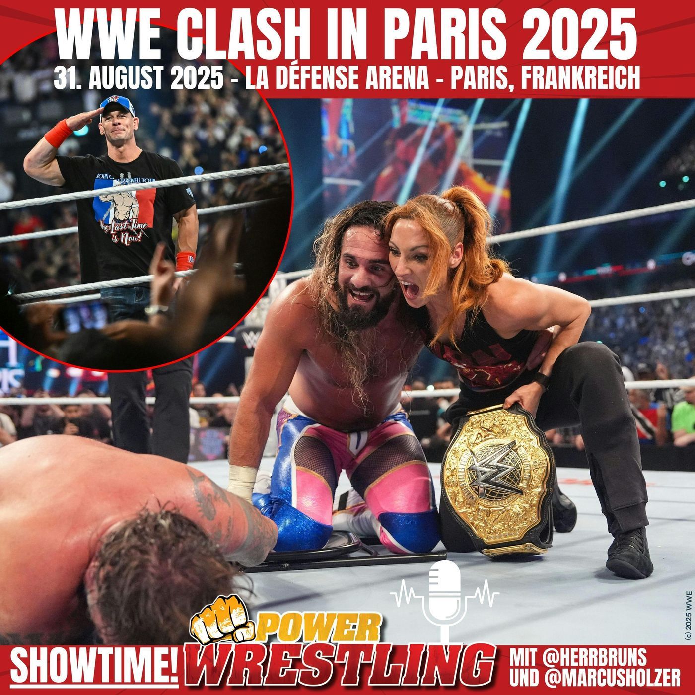 WWE Clash in Paris 2025: Unerwartete Hilfe für Rollins! Cenas Europa-Abschied! Reigns zerstört!