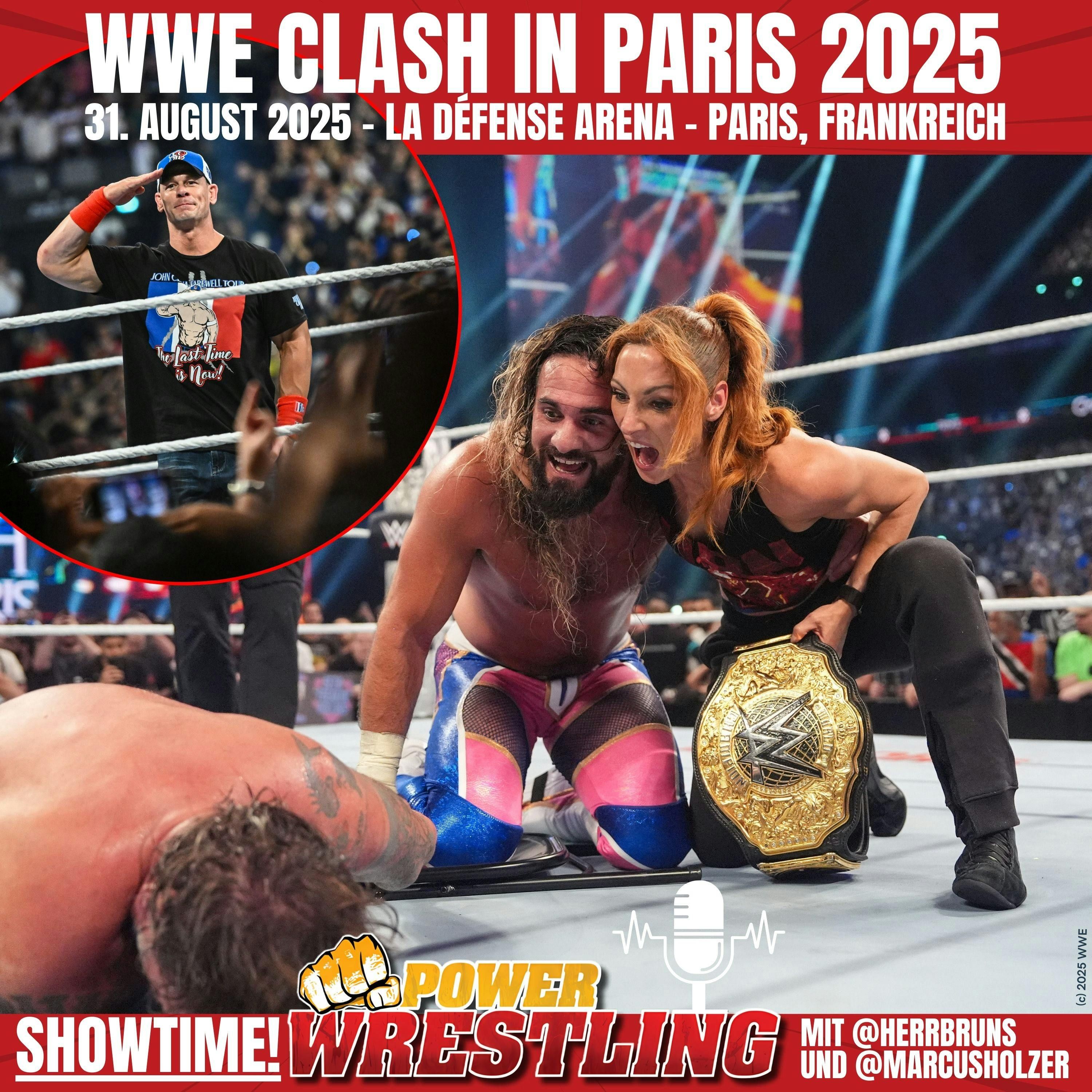 WWE Clash in Paris 2025: Unerwartete Hilfe für Rollins! Cenas Europa-Abschied! Reigns zerstört!