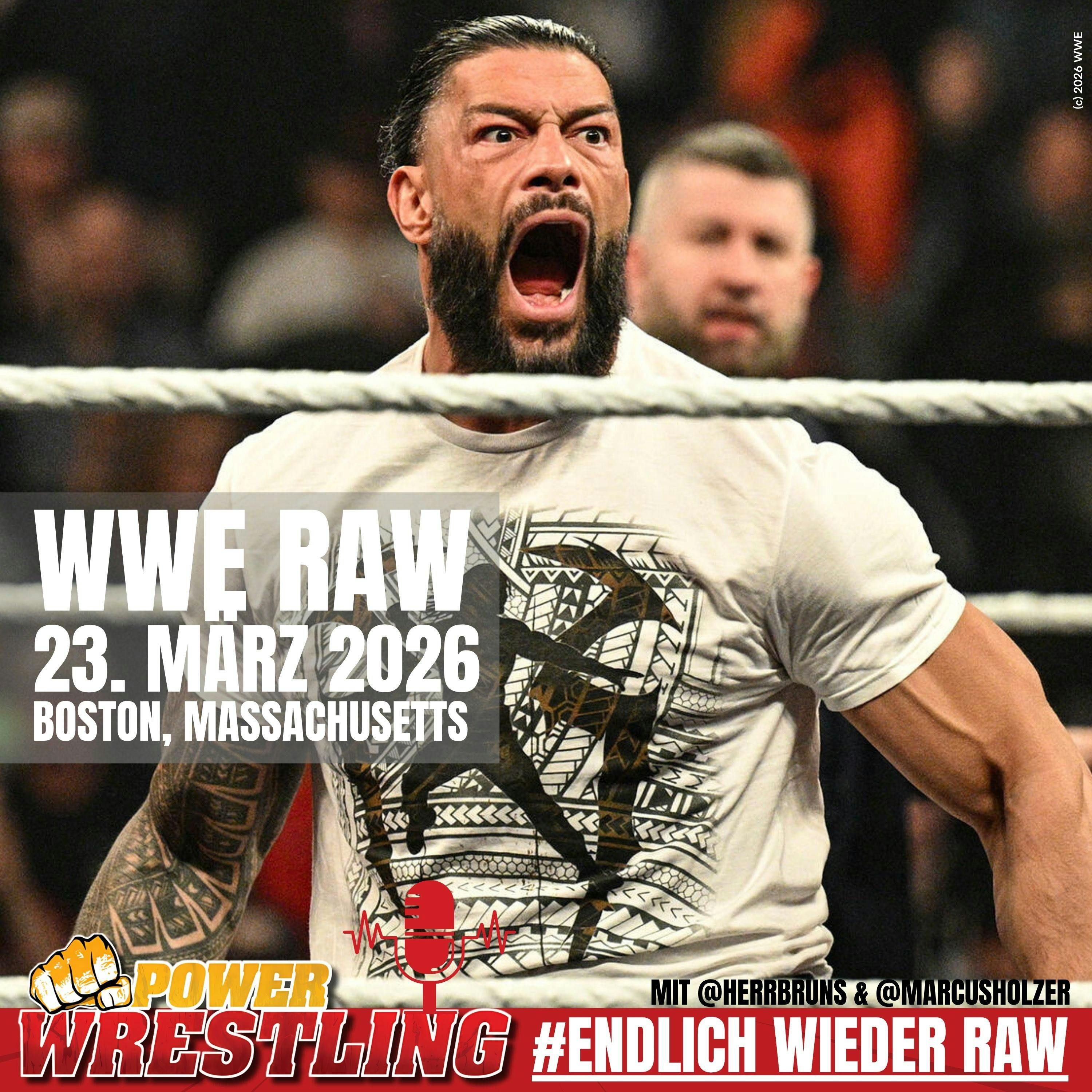 WWE Raw (23.3.26) REVIEW: Roman Reigns dreht durch! Rollins verhaftet! Femi legt gegen Lesnar nach!