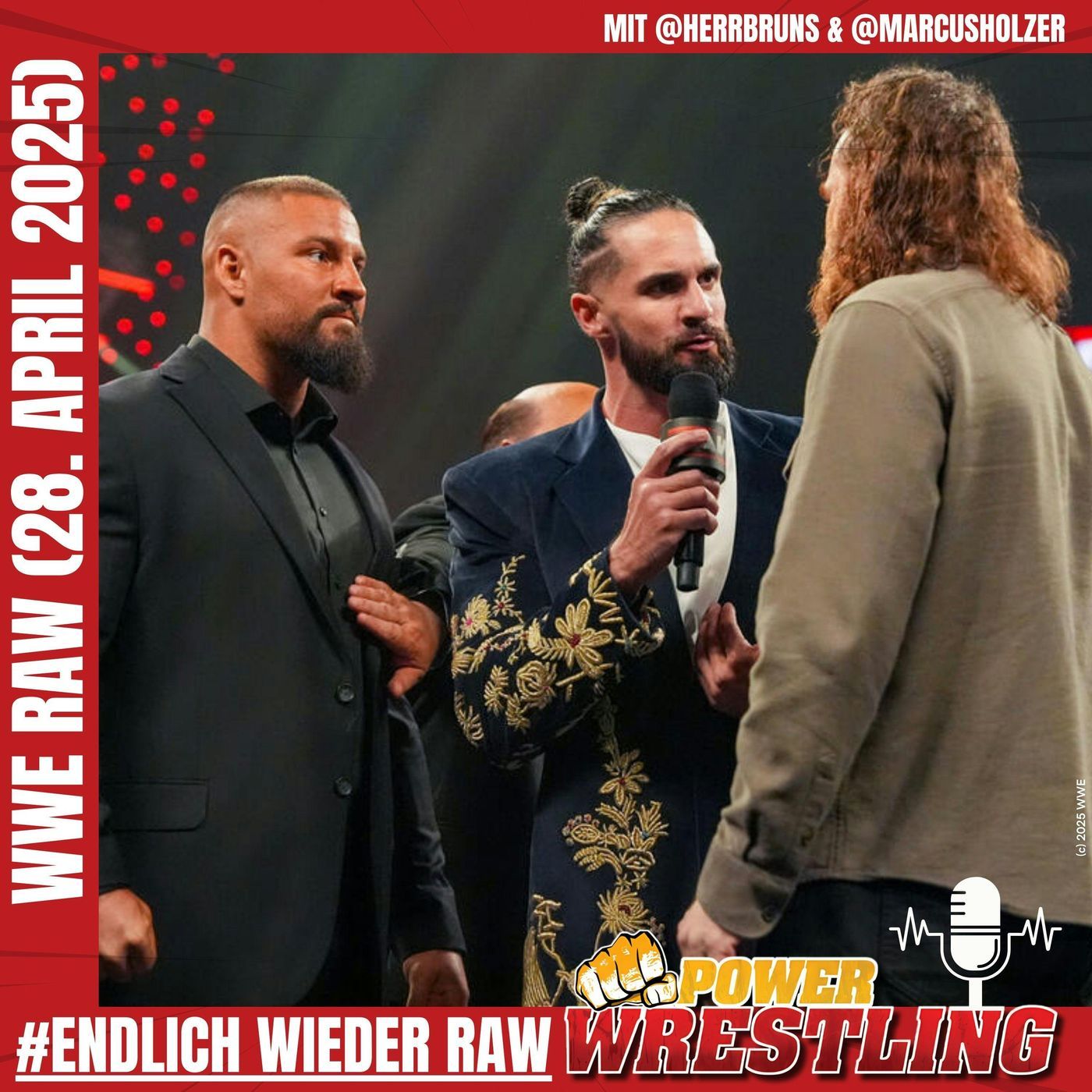 WWE Raw (28.4.25): Rollins macht fragwürdiges Angebot! Neue Wendung um Gunther! Challenger für Jey Uso!