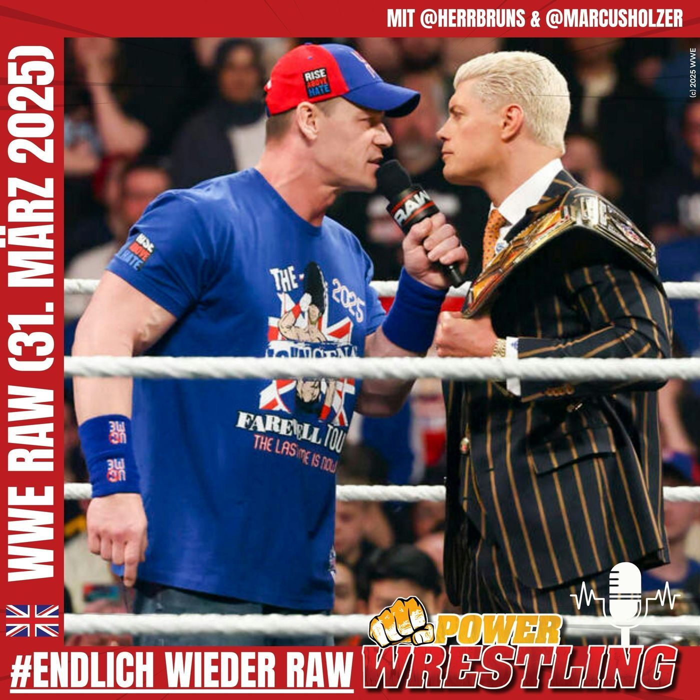 WWE Raw (31.3.25): Cody schaltet Cena aus! Titel-Chaos um Rhea Ripley! Rückkehrer!