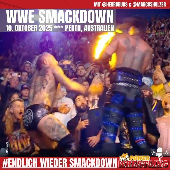 WWE SmackDown (10.10.25): Titel-Matches! Last Man Standing! Live-Ergebnisse aus Perth