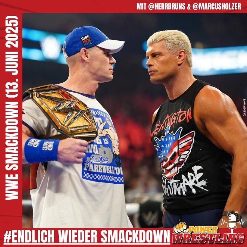 WWE SmackDown (13.6.25): Doppelte Überraschung für John Cena! 4 Turnier-Entscheidungen!