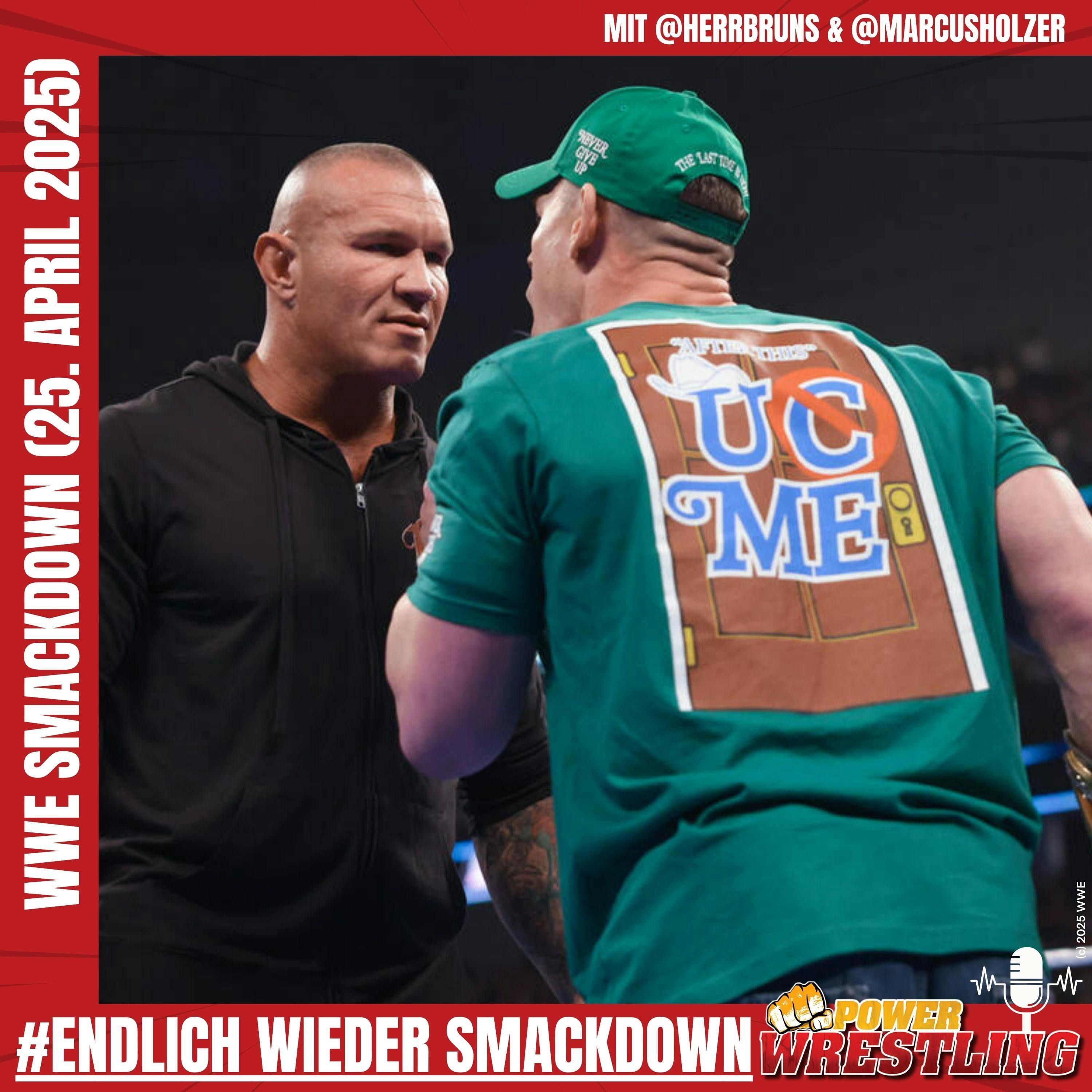 WWE SmackDown (25.4.25): Überraschungen mit Titelwechsel, Debüt, Comebacks! TLC-Action! Cena-Match offiziell!