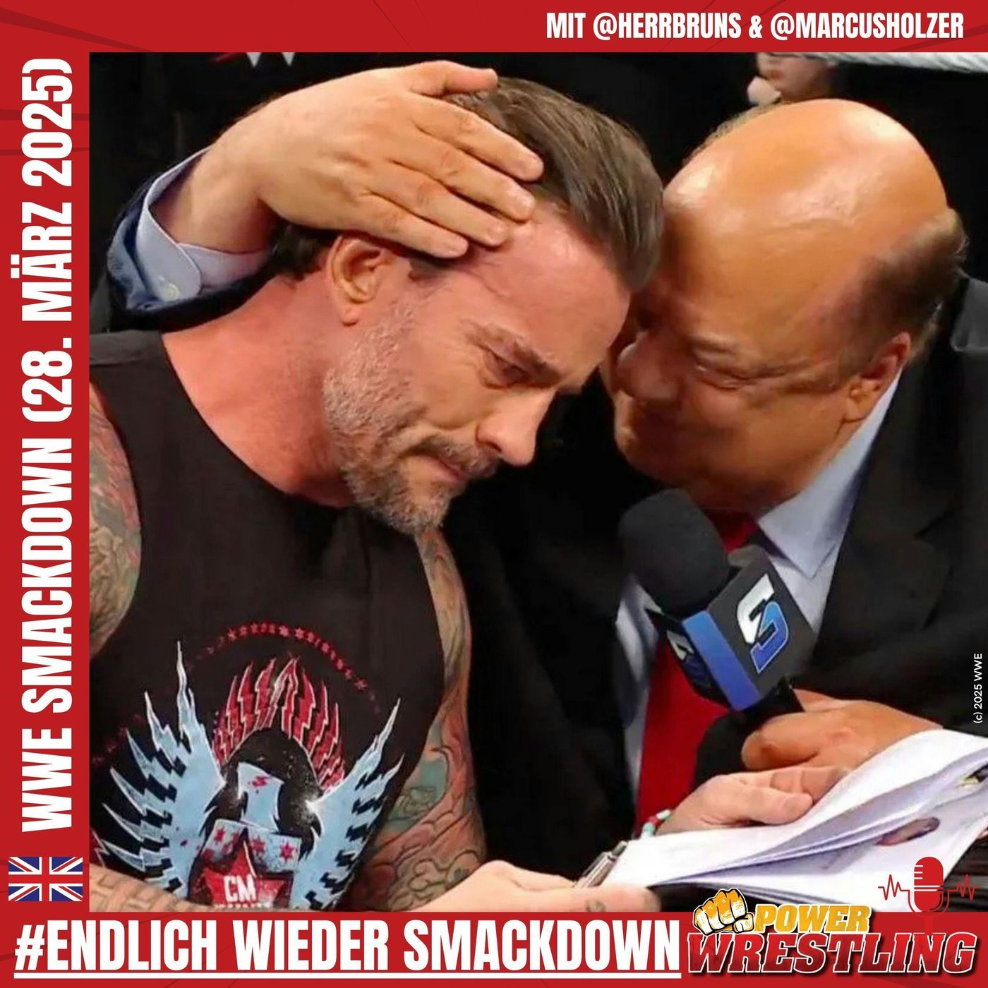 WWE SmackDown (28.3.25): WrestleMania-Enthüllung - CM Punk reagiert emotional!