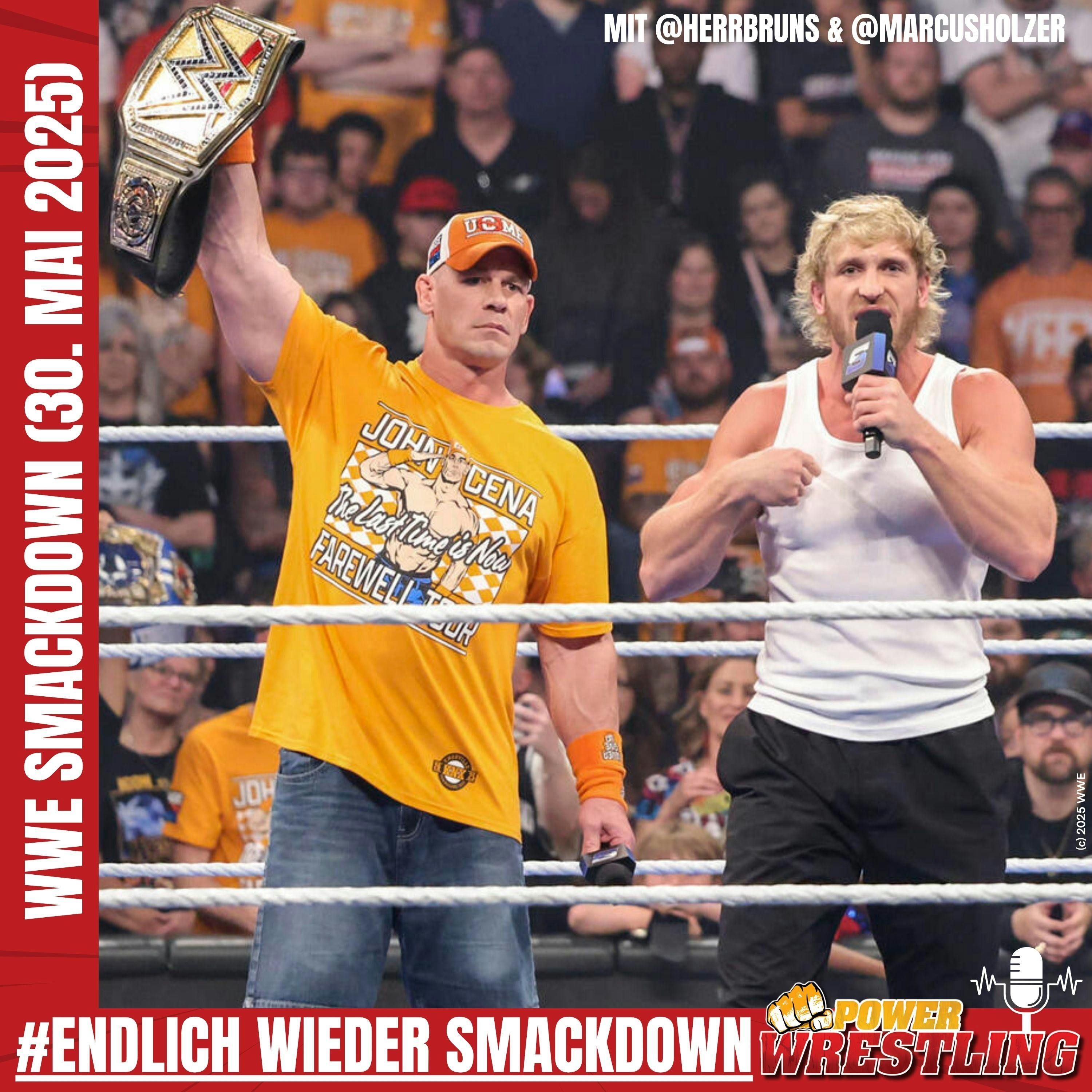 WWE SmackDown (30.5.25): Cody Rhodes trifft John Cena, Chaos bricht aus!