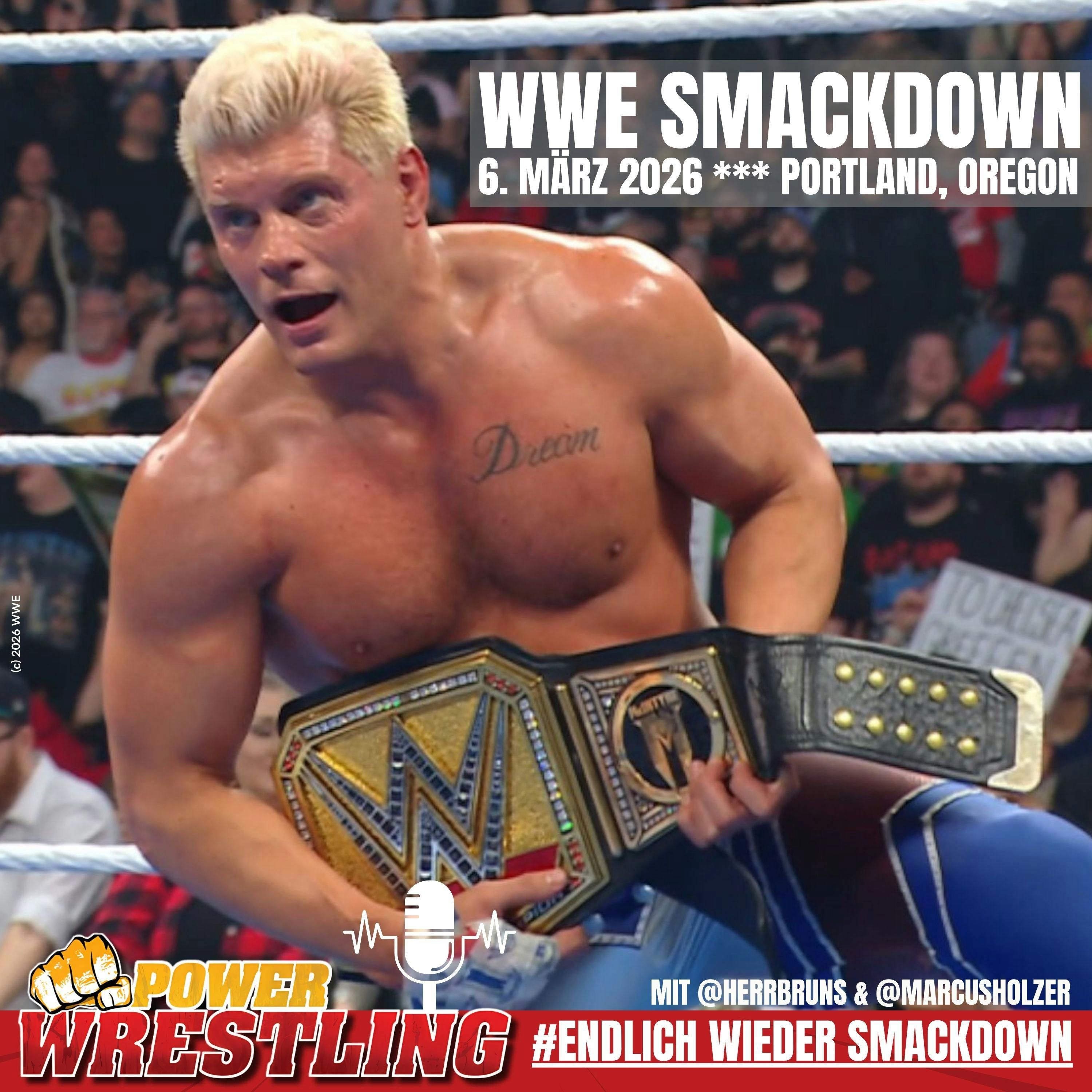 WWE SmackDown (6.3.26) REVIEW: Cody Rhodes ist wieder WWE-Champion! Die richtige Wahl?
