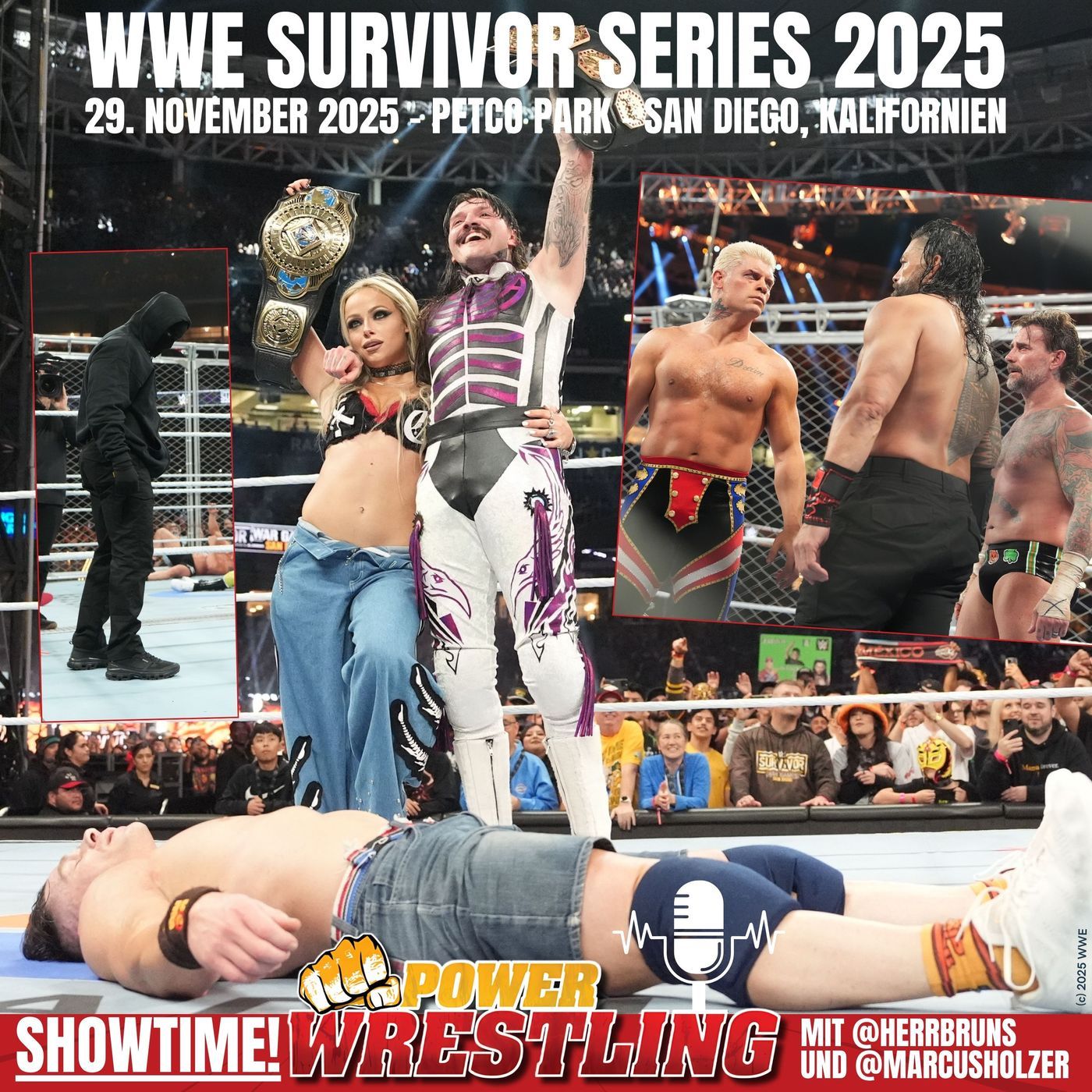 WWE Survivor Series 2025 REVIEW: Liv-Comeback! Titelwechsel! Maskierter entscheidet WarGames!