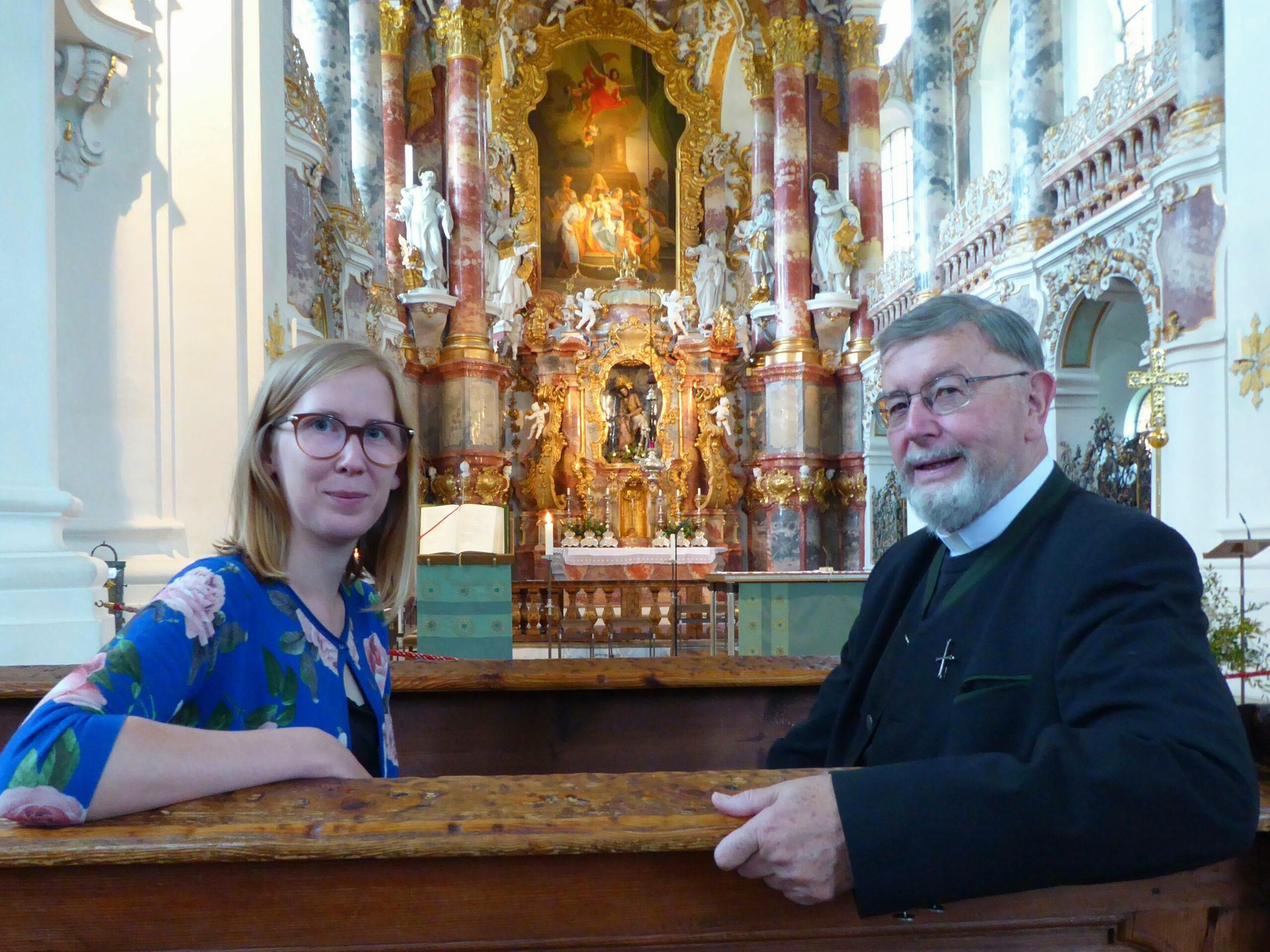 Zu Gast in der Wies: "Cappuccino" mit Monsignore Gottfried Fellner