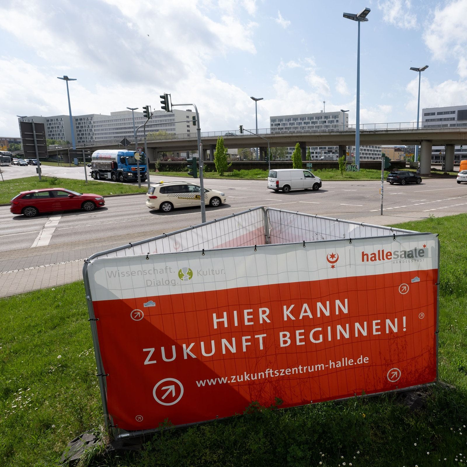 Zukunftszentrum Deutsche Einheit in Halle: Mehr Sichtbarkeit geplant