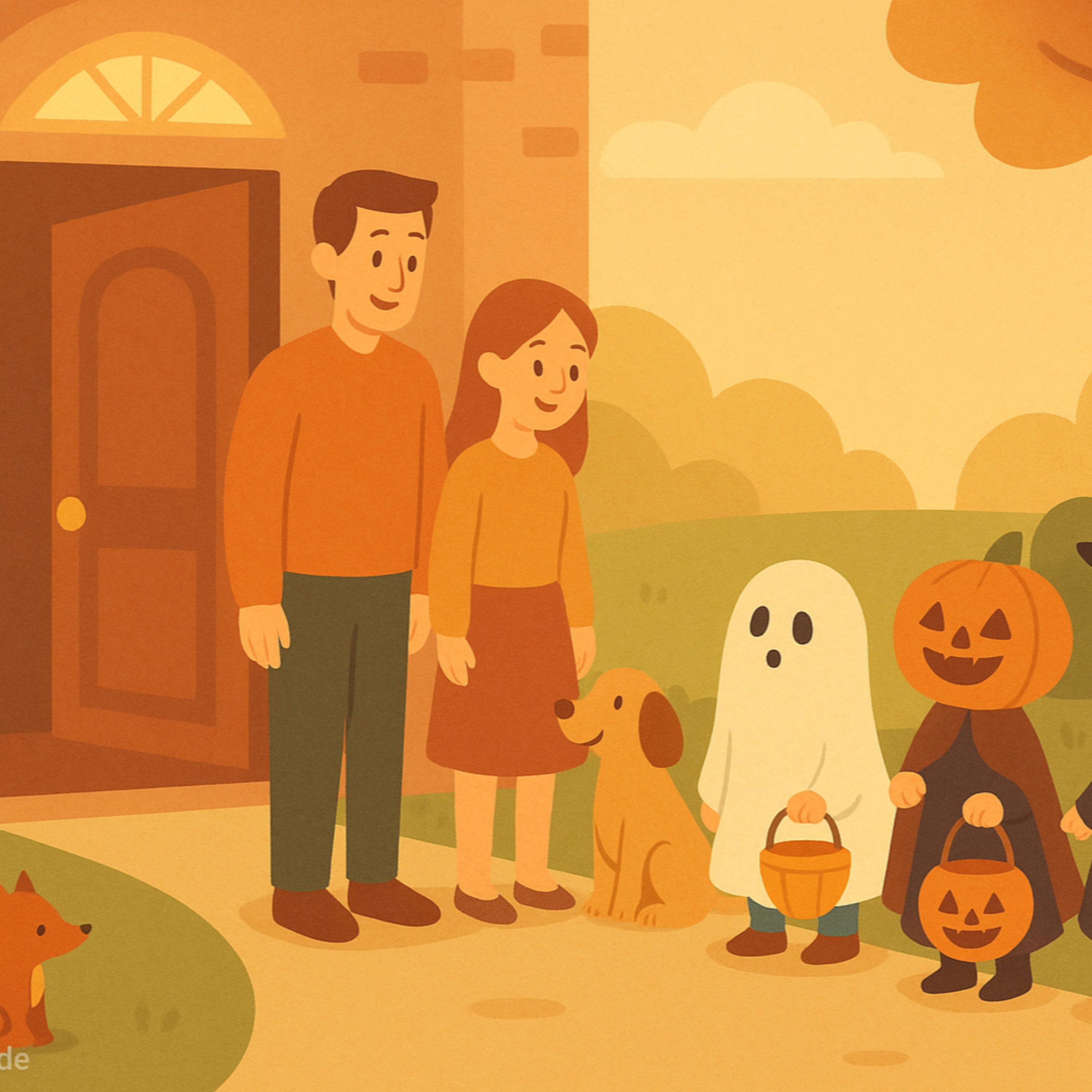 Zwischen Halloween & St. Martin – Eine Herbstgeschichte für Kinder | „Gute Nacht“-Geschichte