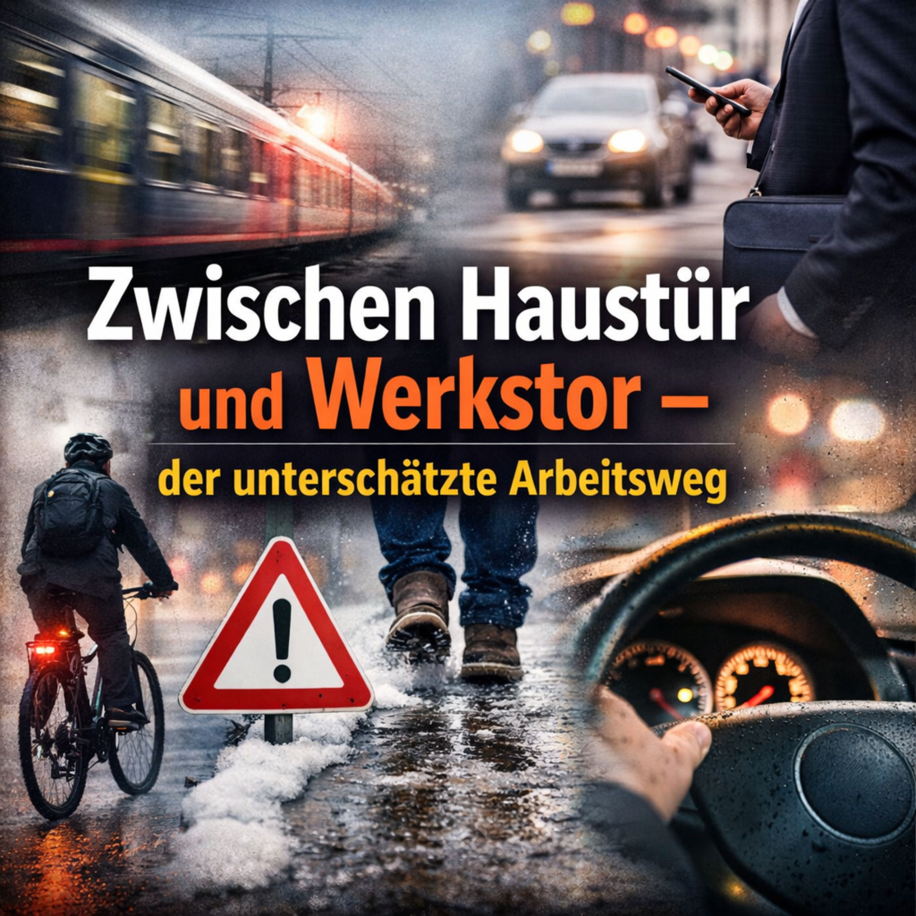 Zwischen Haustür und Werkstor – der unterschätzte Arbeitsweg