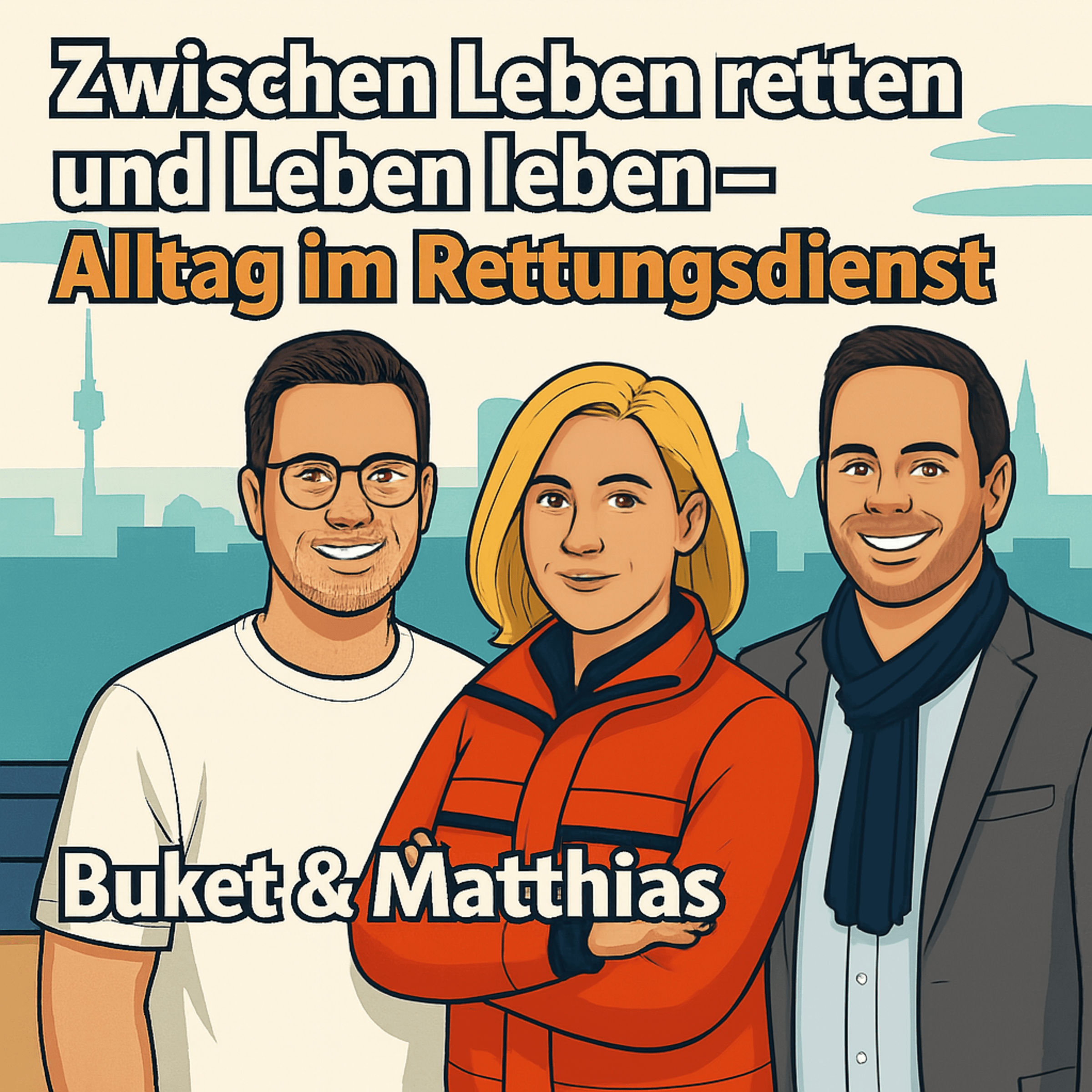 „Zwischen Leben retten und Leben leben – Alltag im Rettungsdienst“ mit Buket und Matthias