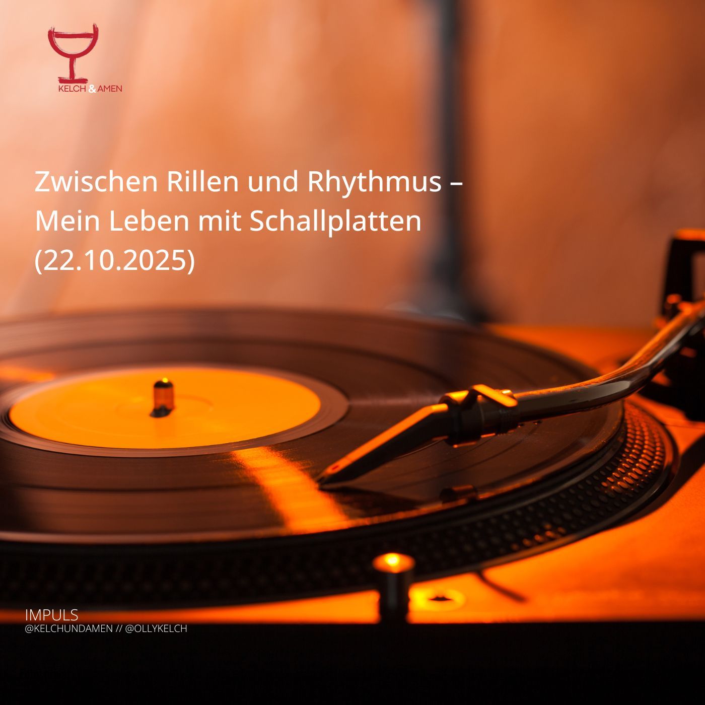 Zwischen Rillen und Rhythmus – Mein Leben mit Schallplatten (22.10.2025)
