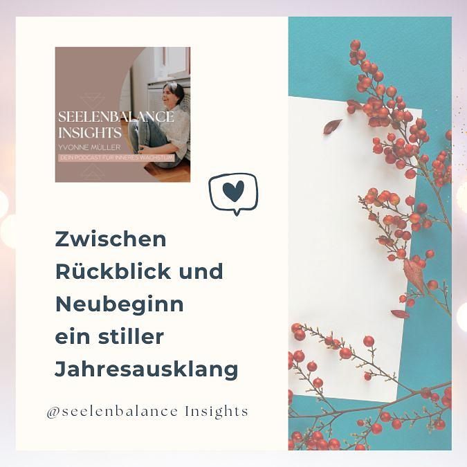 Zwischen Rückblick und Neubeginn ein stiller Jahresausklang