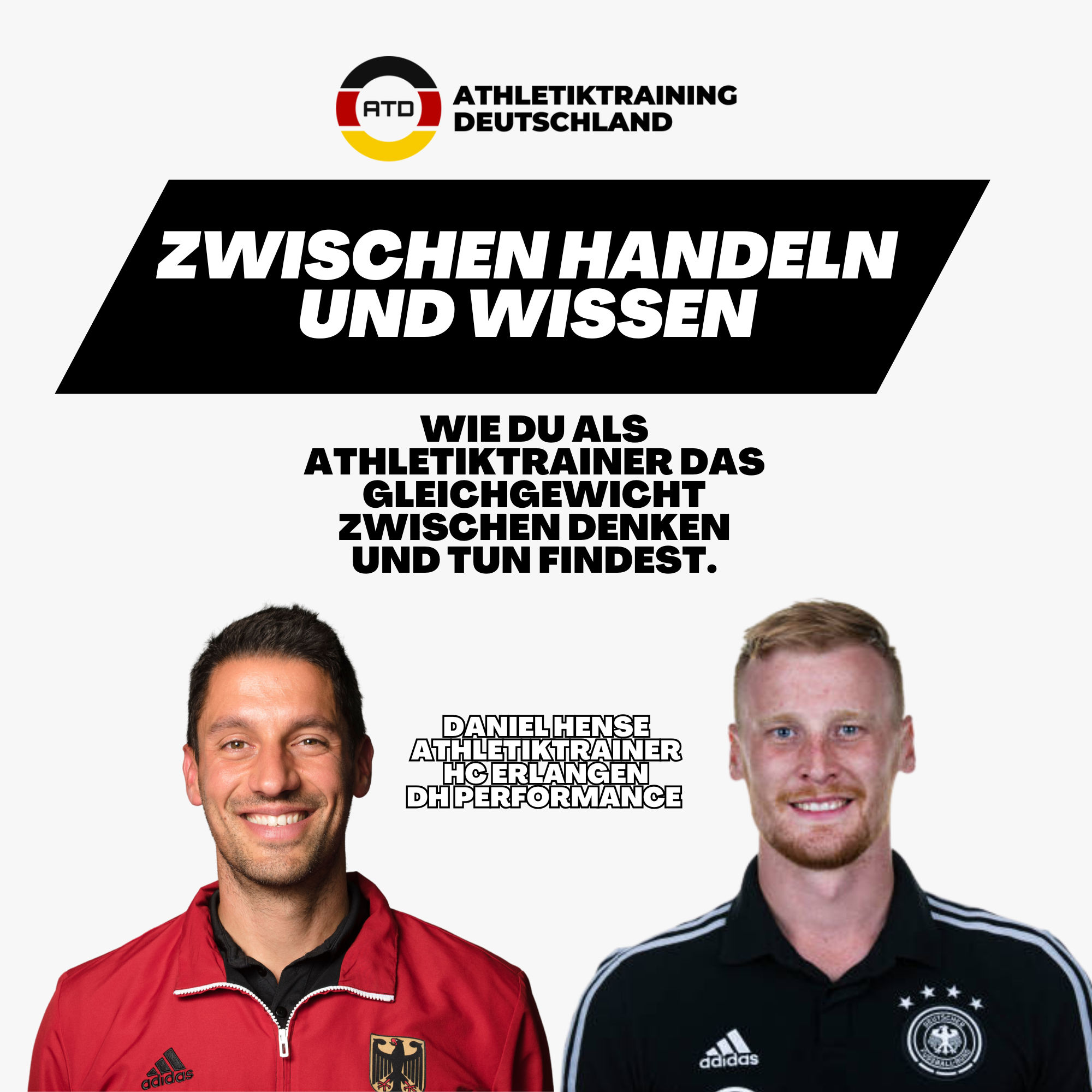 Zwischen Wissen und Handeln - Wie du als Athletiktrainer & Physio das Gleichgewicht zwischen Denken und Tun findest. mit Daniel Hense